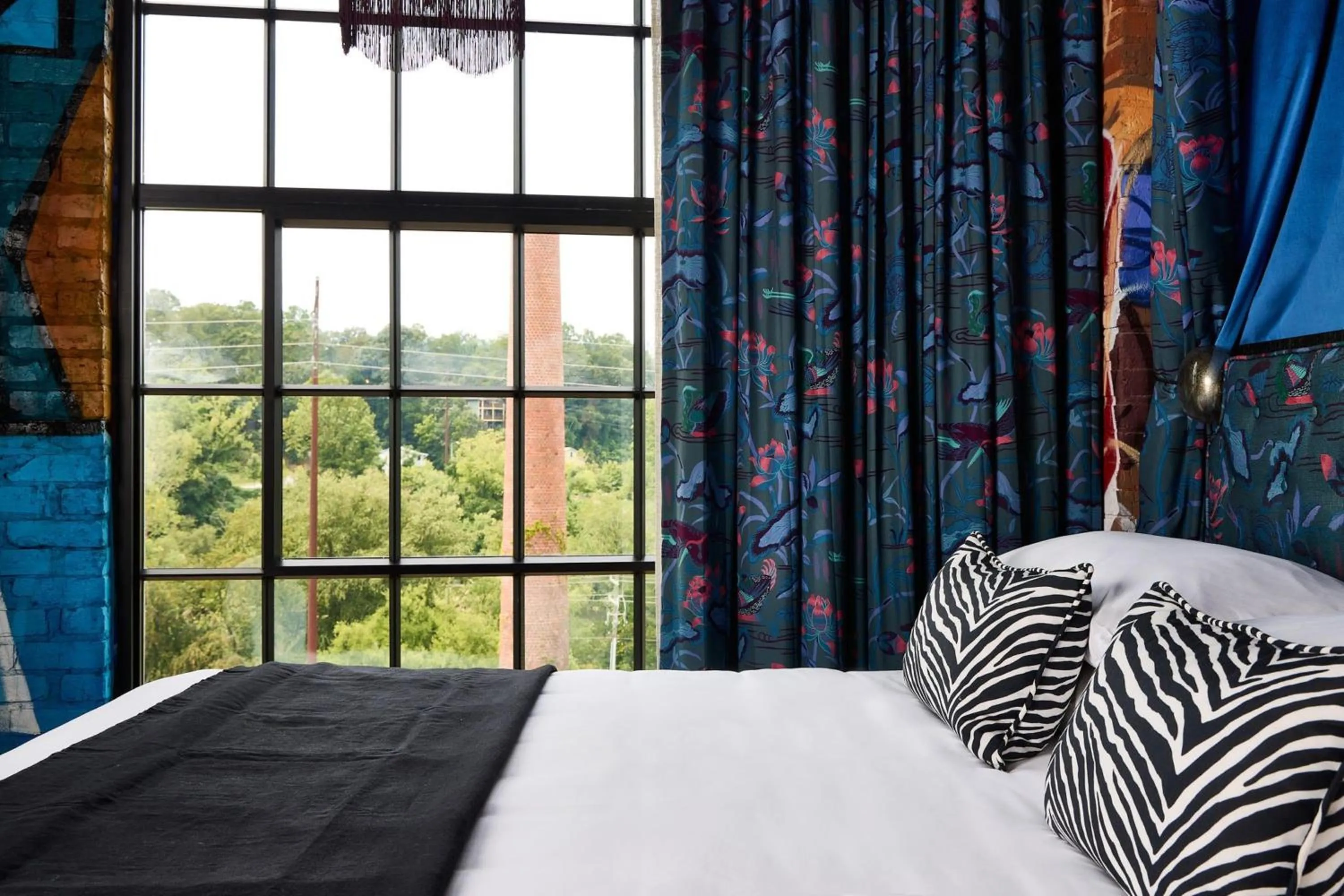 Bed in The Radical Asheville, Tapestry Collection by Hilton