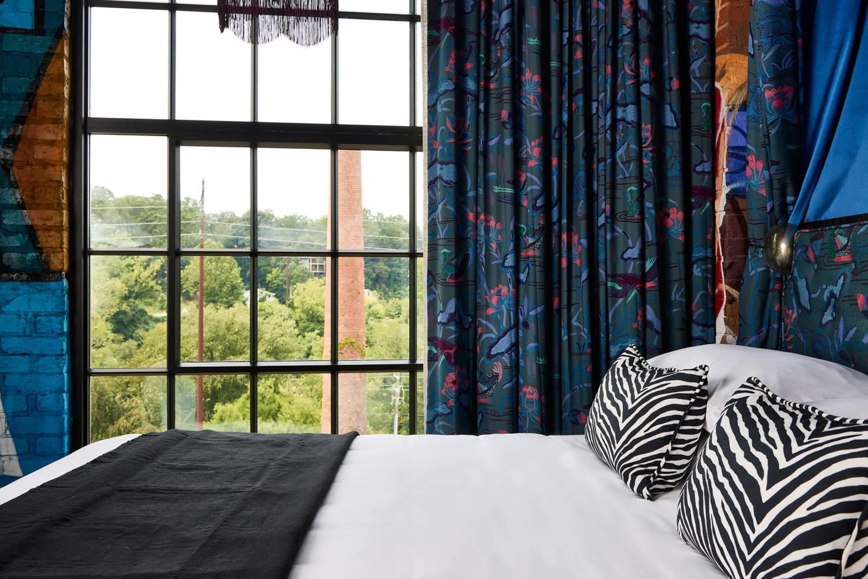 Bed in The Radical Asheville, Tapestry Collection by Hilton