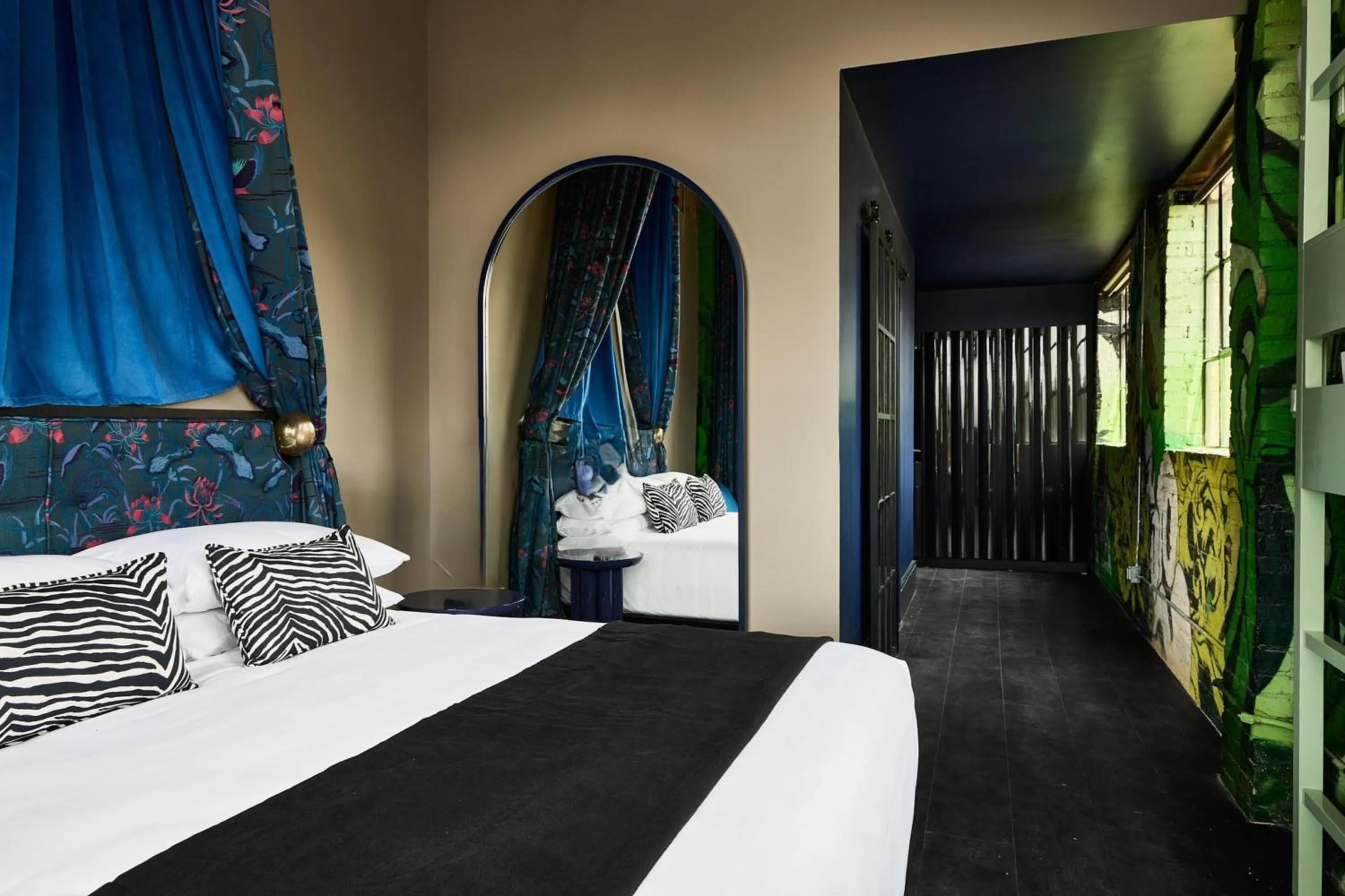 Bed in The Radical Asheville, Tapestry Collection by Hilton