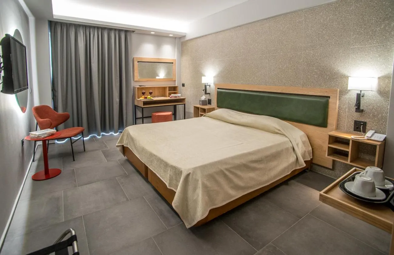 Photo of the whole room, Bed in Palmyra Beach Hotel