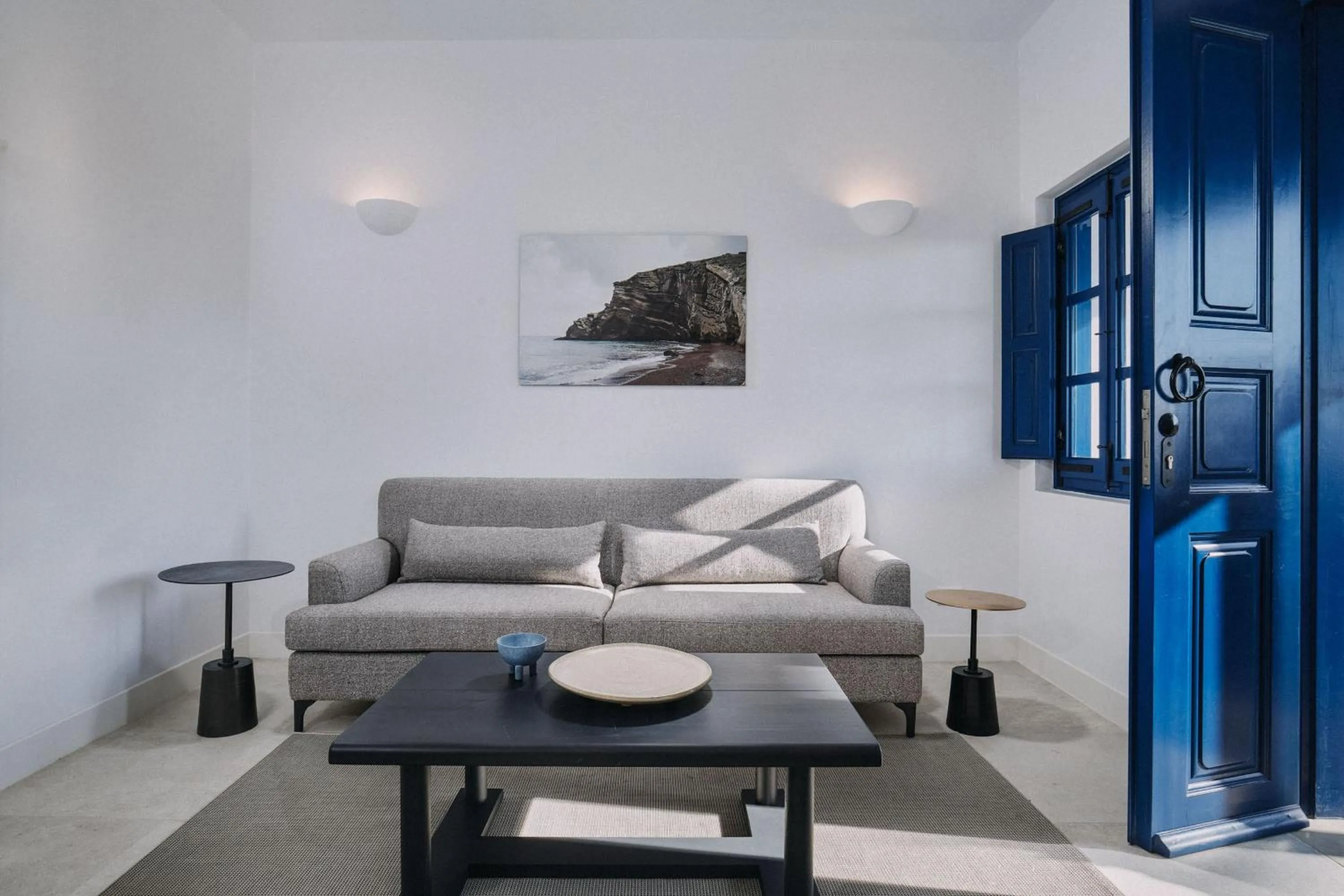Living room in Vedema, a Luxury Collection Resort, Santorini
