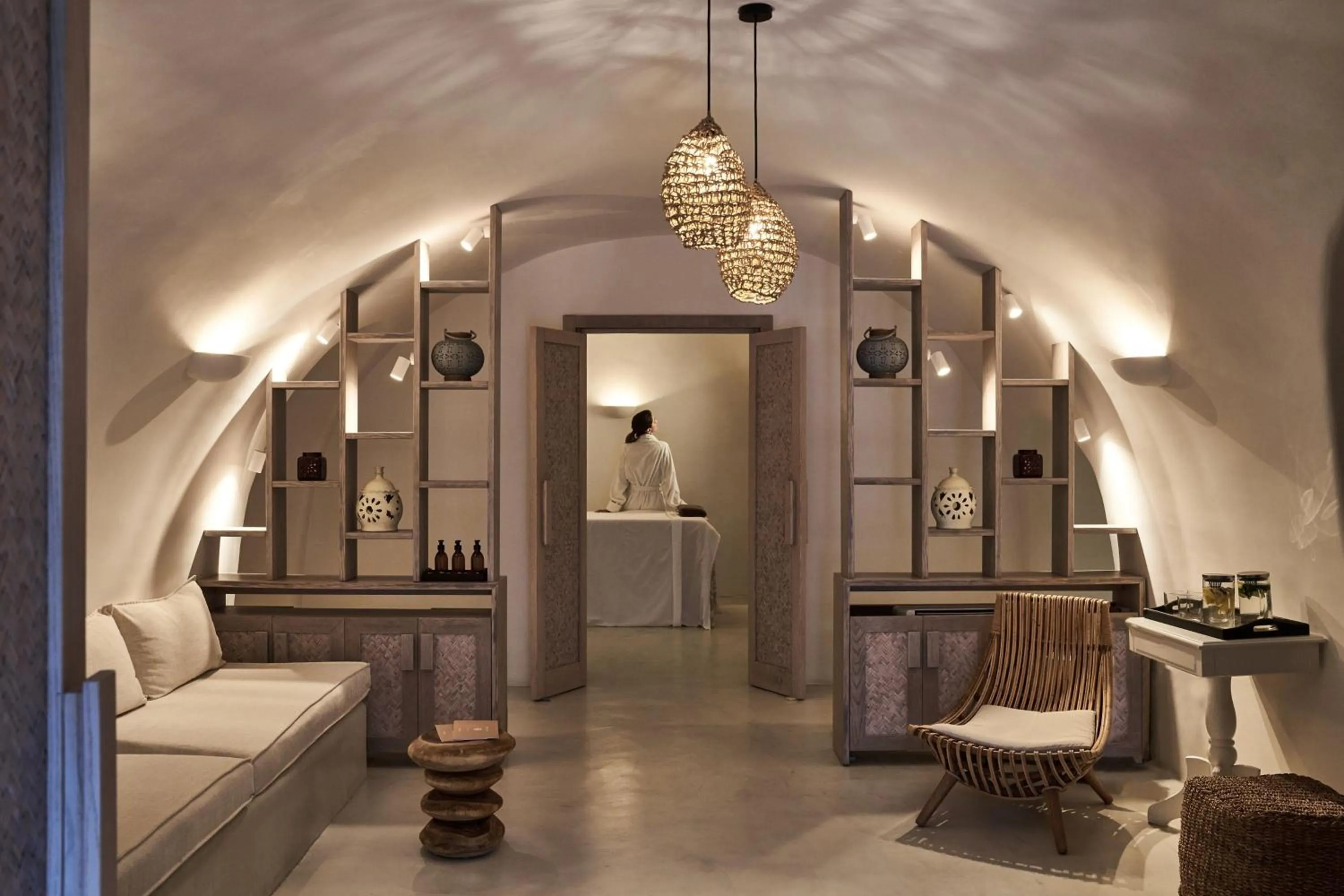 Spa and wellness centre/facilities in Vedema, a Luxury Collection Resort, Santorini