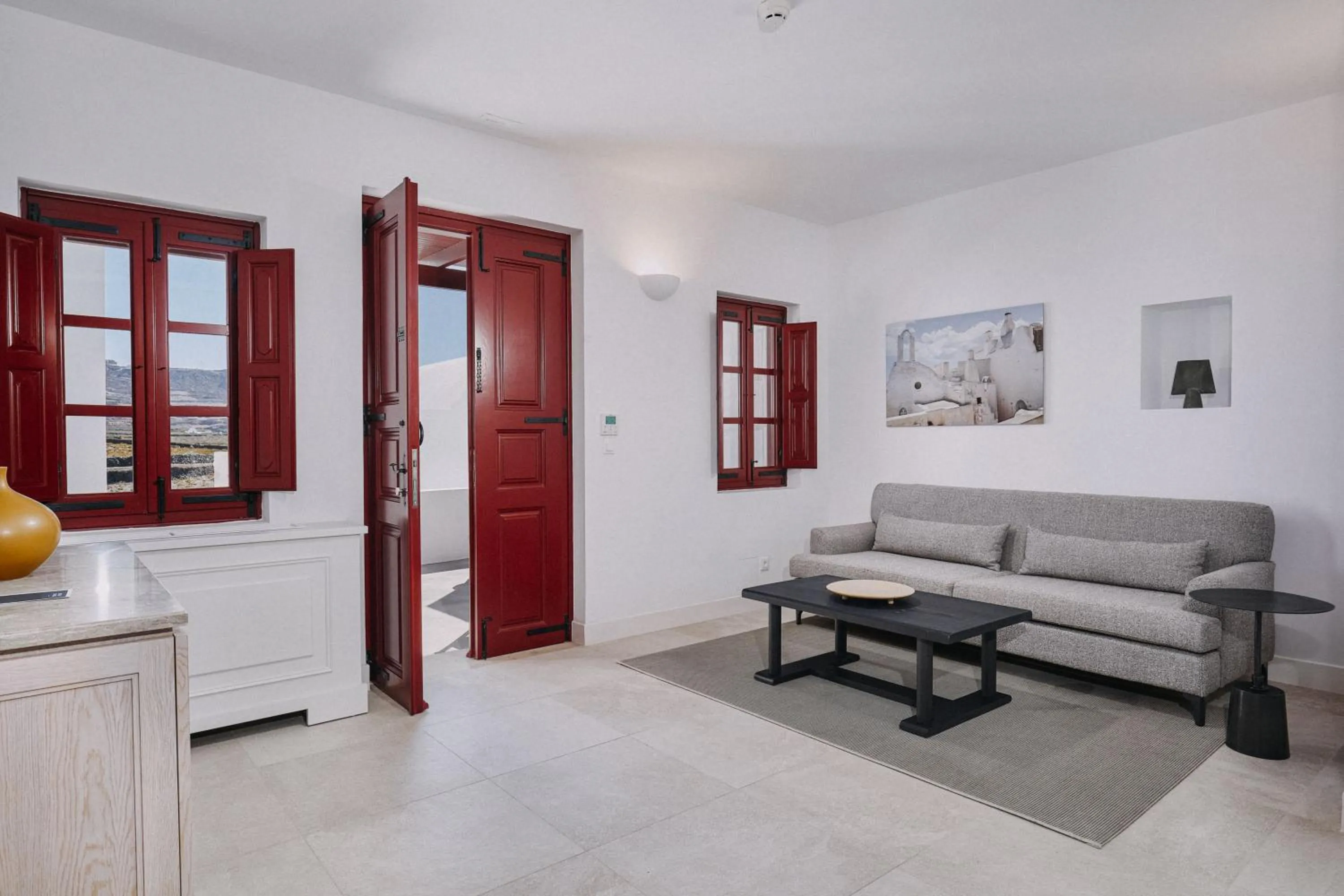 Living room in Vedema, a Luxury Collection Resort, Santorini
