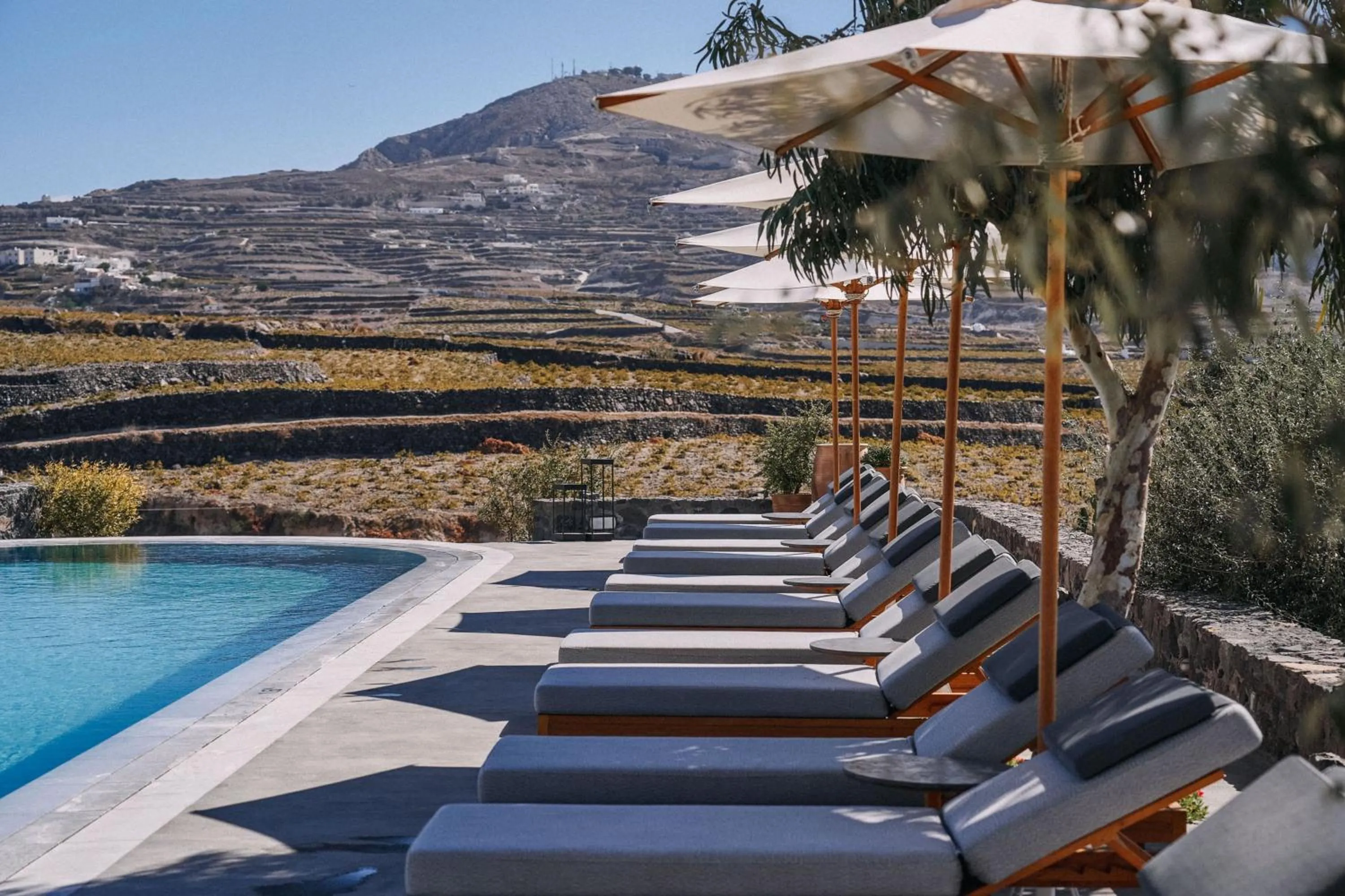 Swimming pool in Vedema, a Luxury Collection Resort, Santorini
