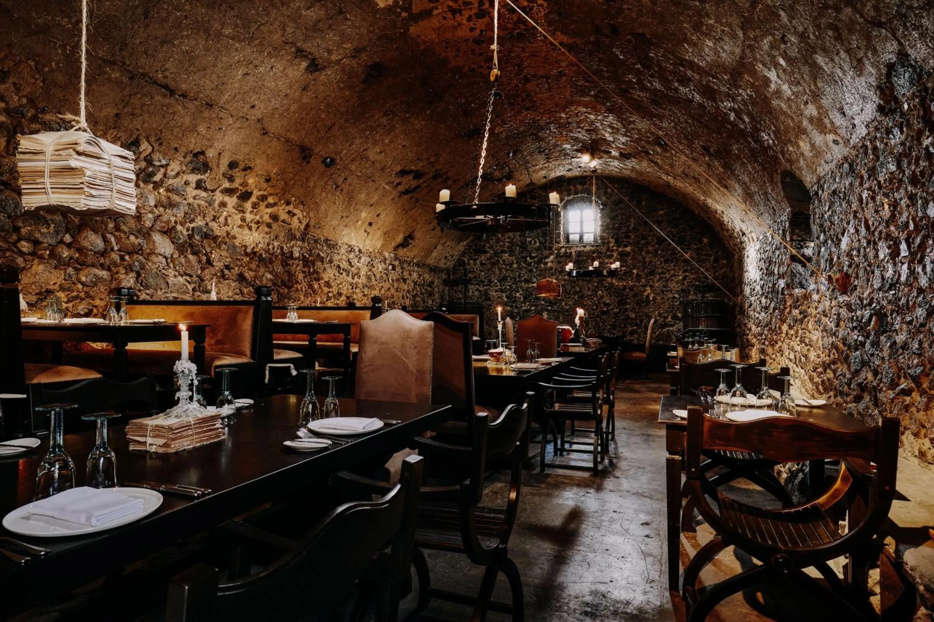 Restaurant/places to eat in Vedema, a Luxury Collection Resort, Santorini