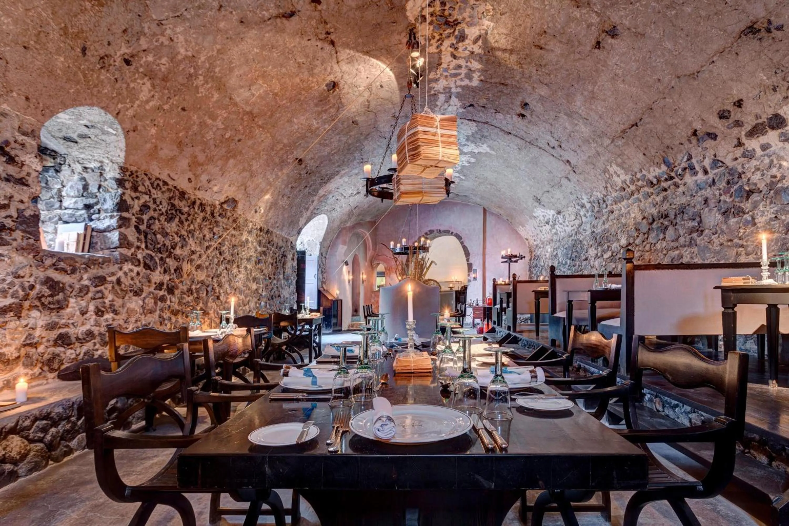 Restaurant/places to eat in Vedema, a Luxury Collection Resort, Santorini