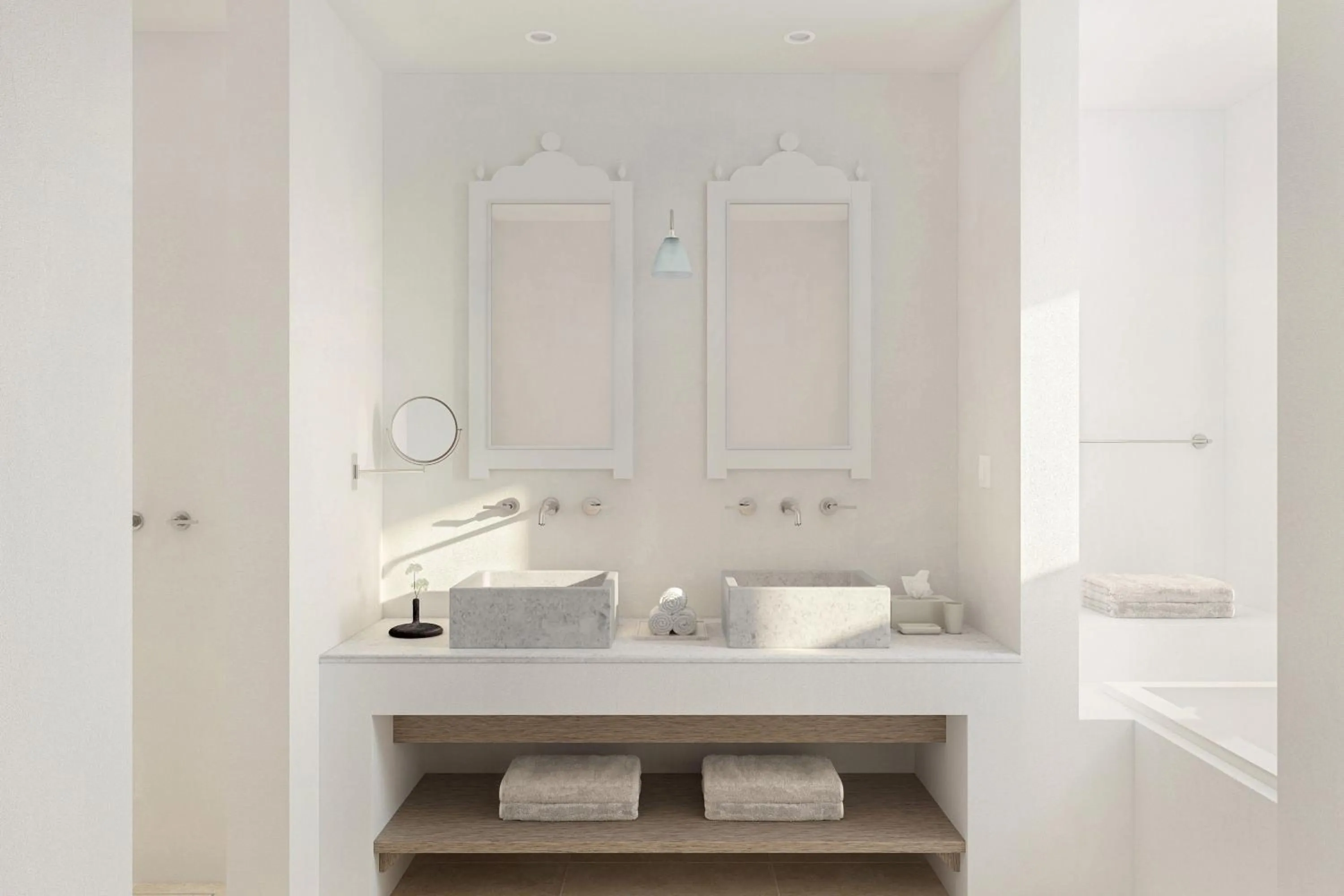Bathroom in Vedema, a Luxury Collection Resort, Santorini