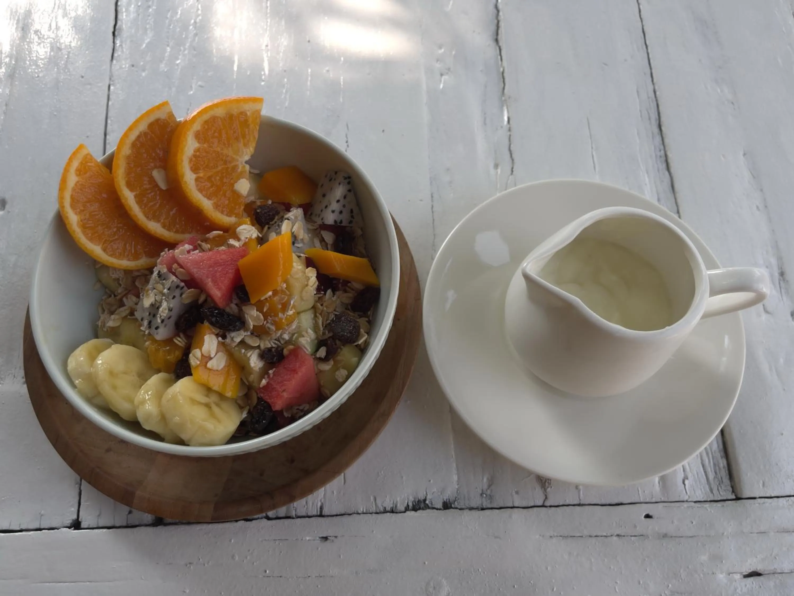 Food and drinks in Mesa Garden Villa