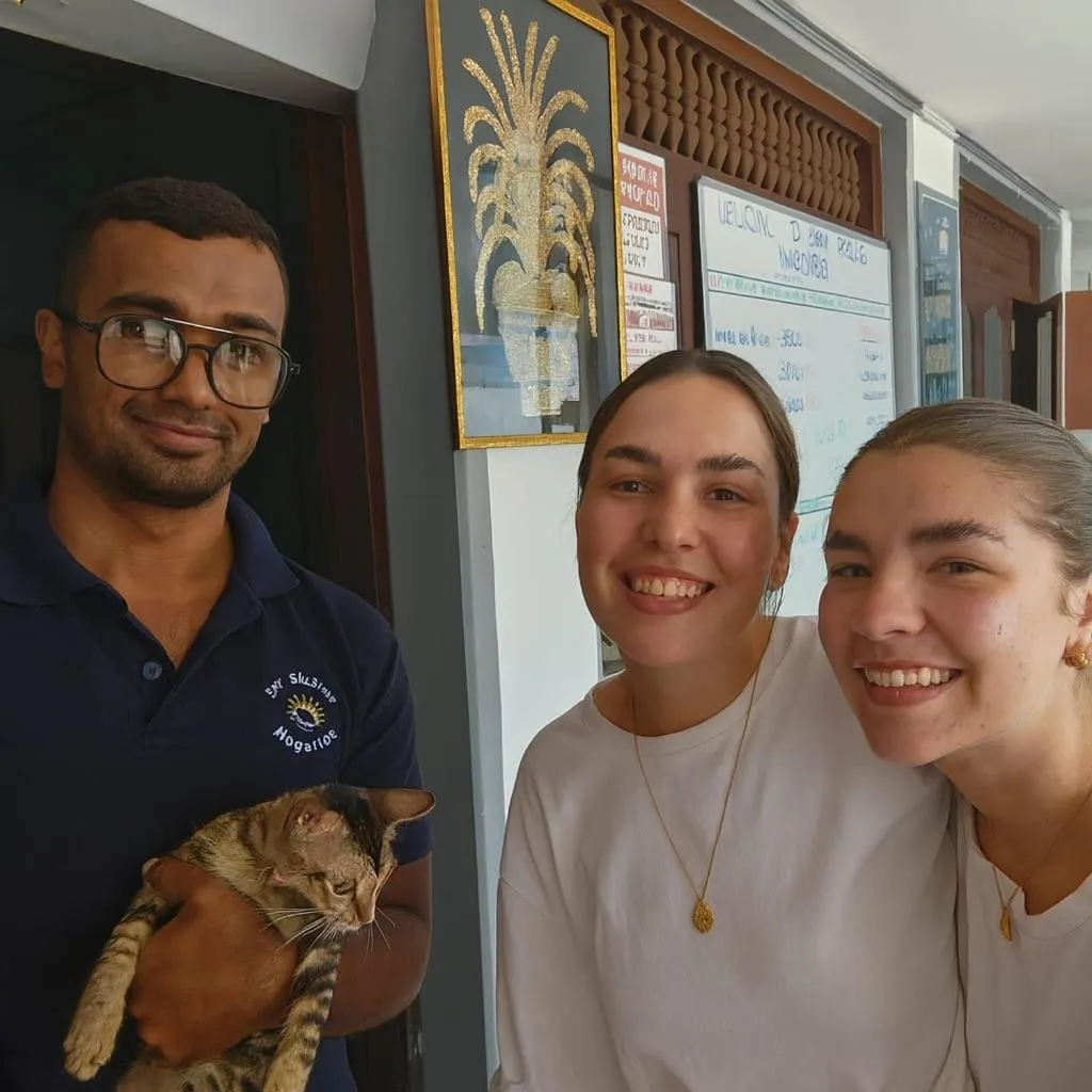 Guests in Sea Breeze Guest House Negombo