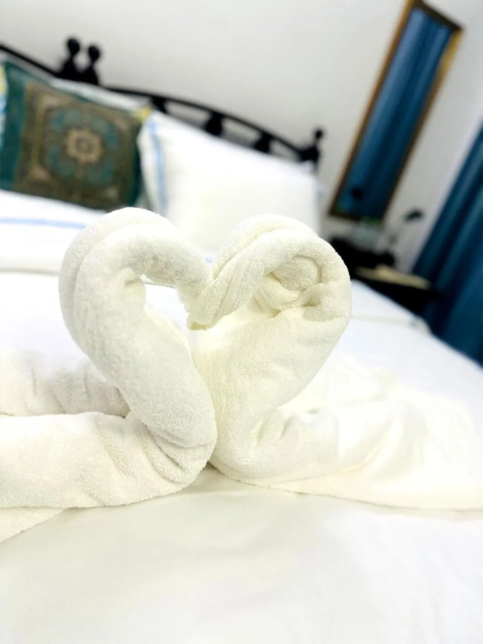 Bed in Sea Breeze Guest House Negombo