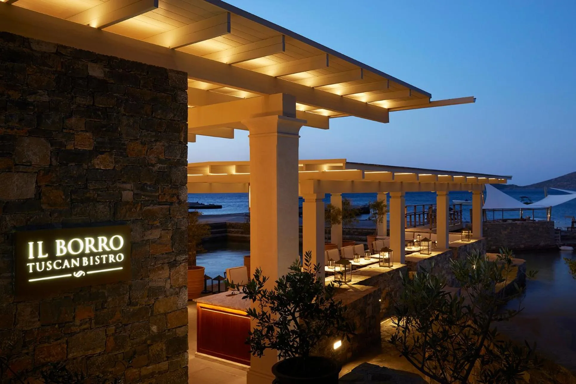 Restaurant/places to eat in Elounda Peninsula Luxury Resort, Six Senses Spa
