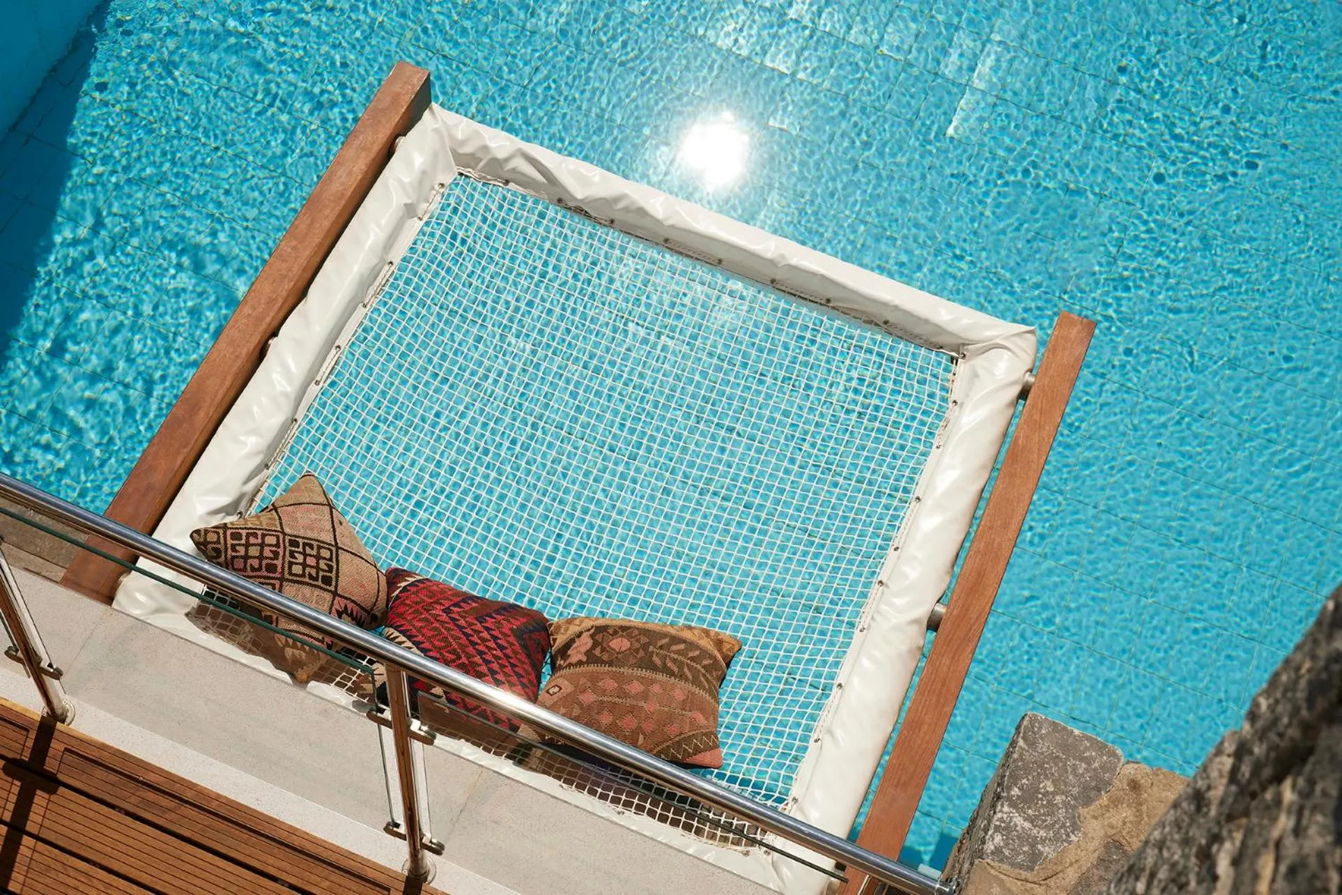 Swimming pool in Elounda Peninsula Luxury Resort, Six Senses Spa