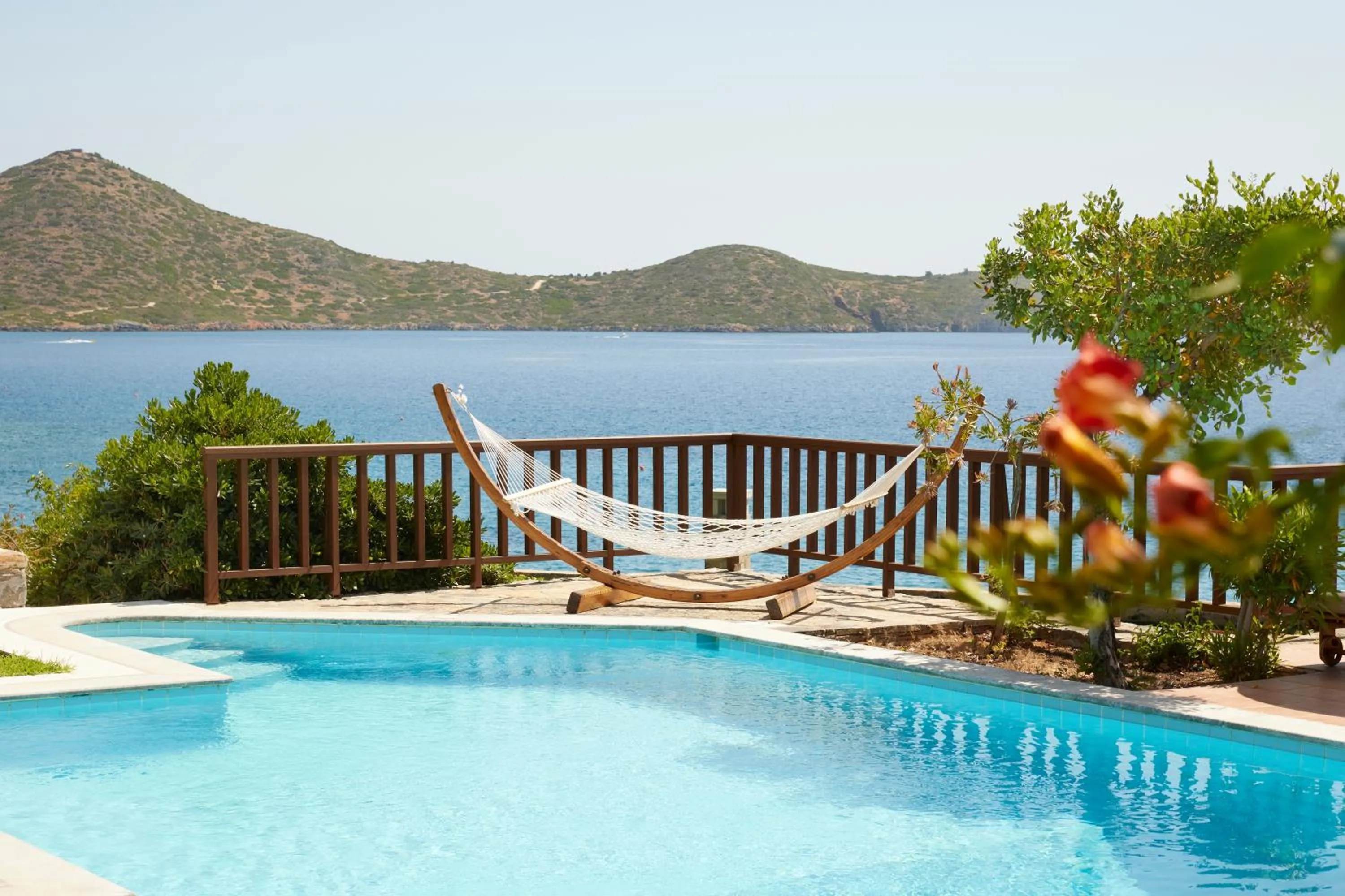 Swimming pool in Elounda Mare Relais & Châteaux Hotel