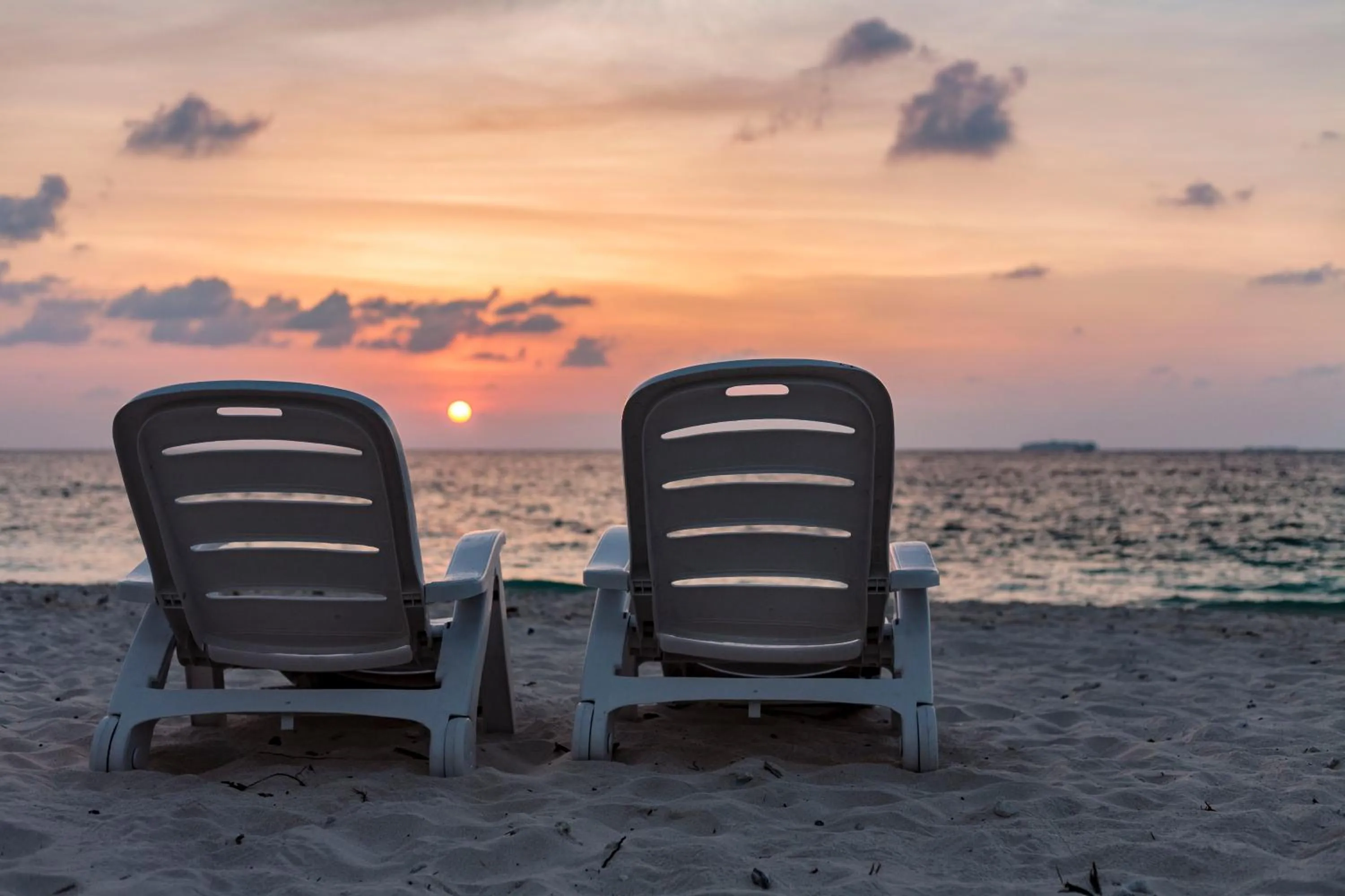 Beach in Dhonfulhafi Beach View