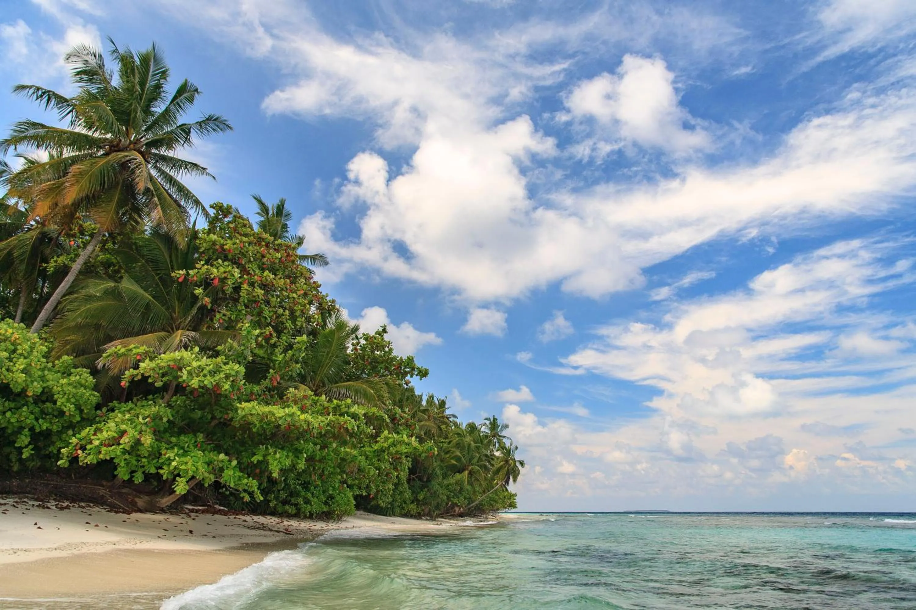 Day in Dhonfulhafi Beach View