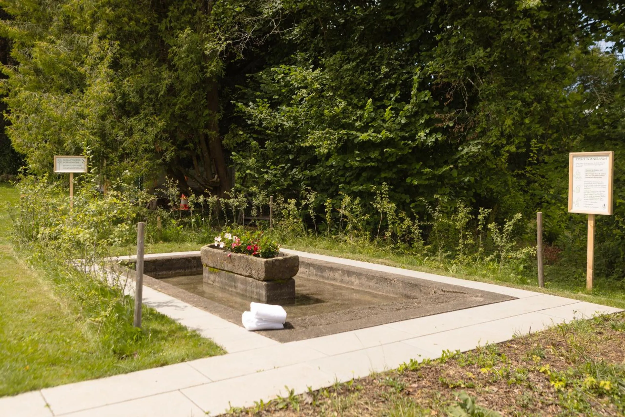 Garden in Das Hohenried