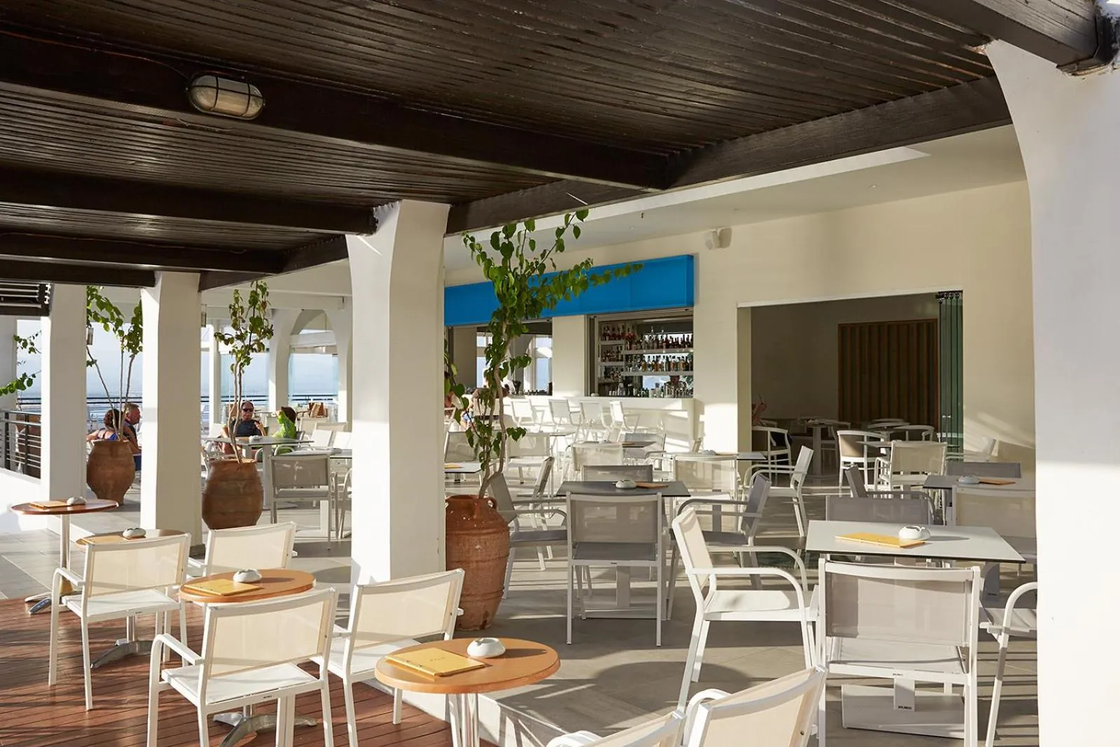 Restaurant/places to eat in Lindos Mare, Seaside Hotel