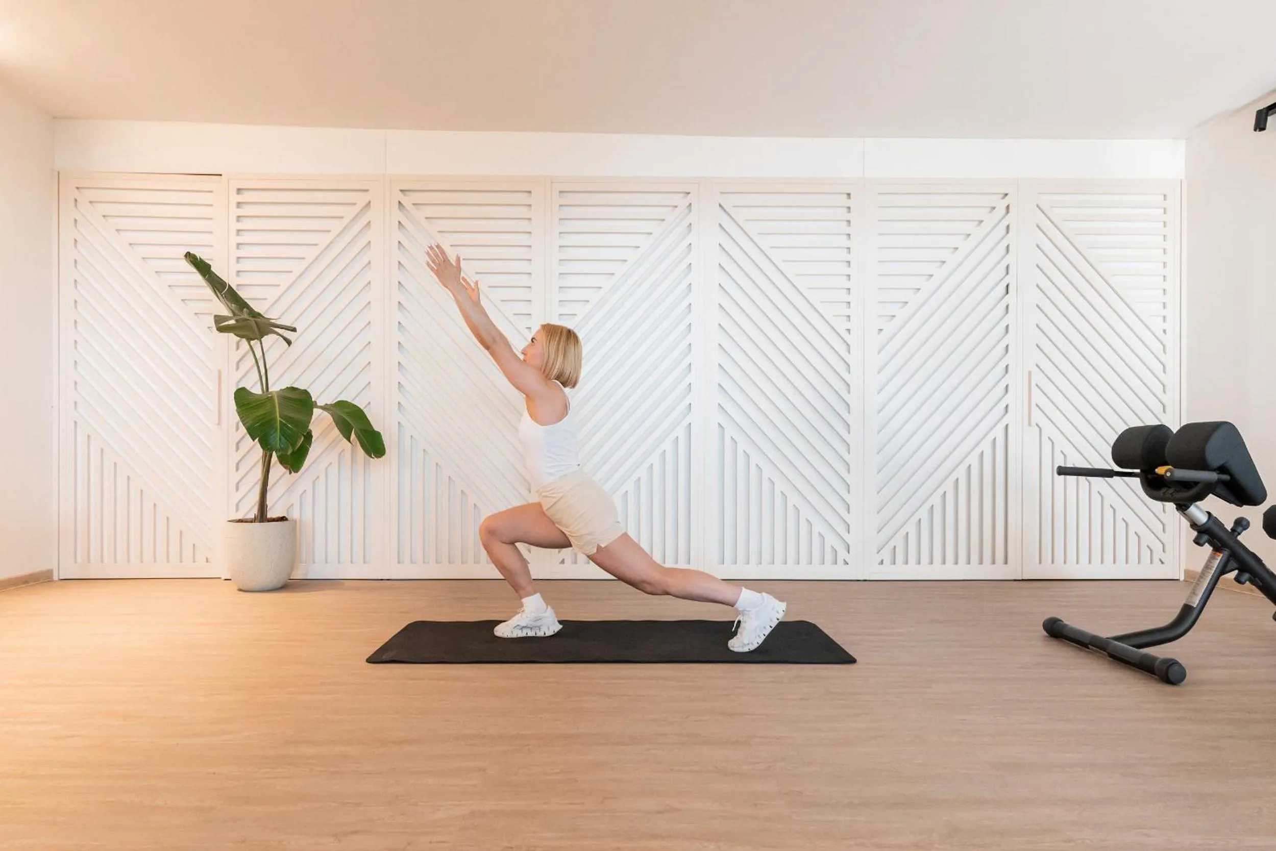 Fitness centre/facilities in Lindos Mare, Seaside Hotel