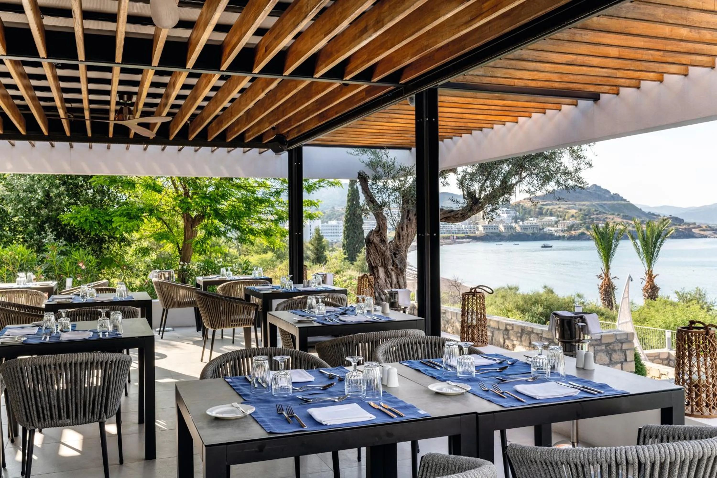 Restaurant/places to eat in Lindos Mare, Seaside Hotel