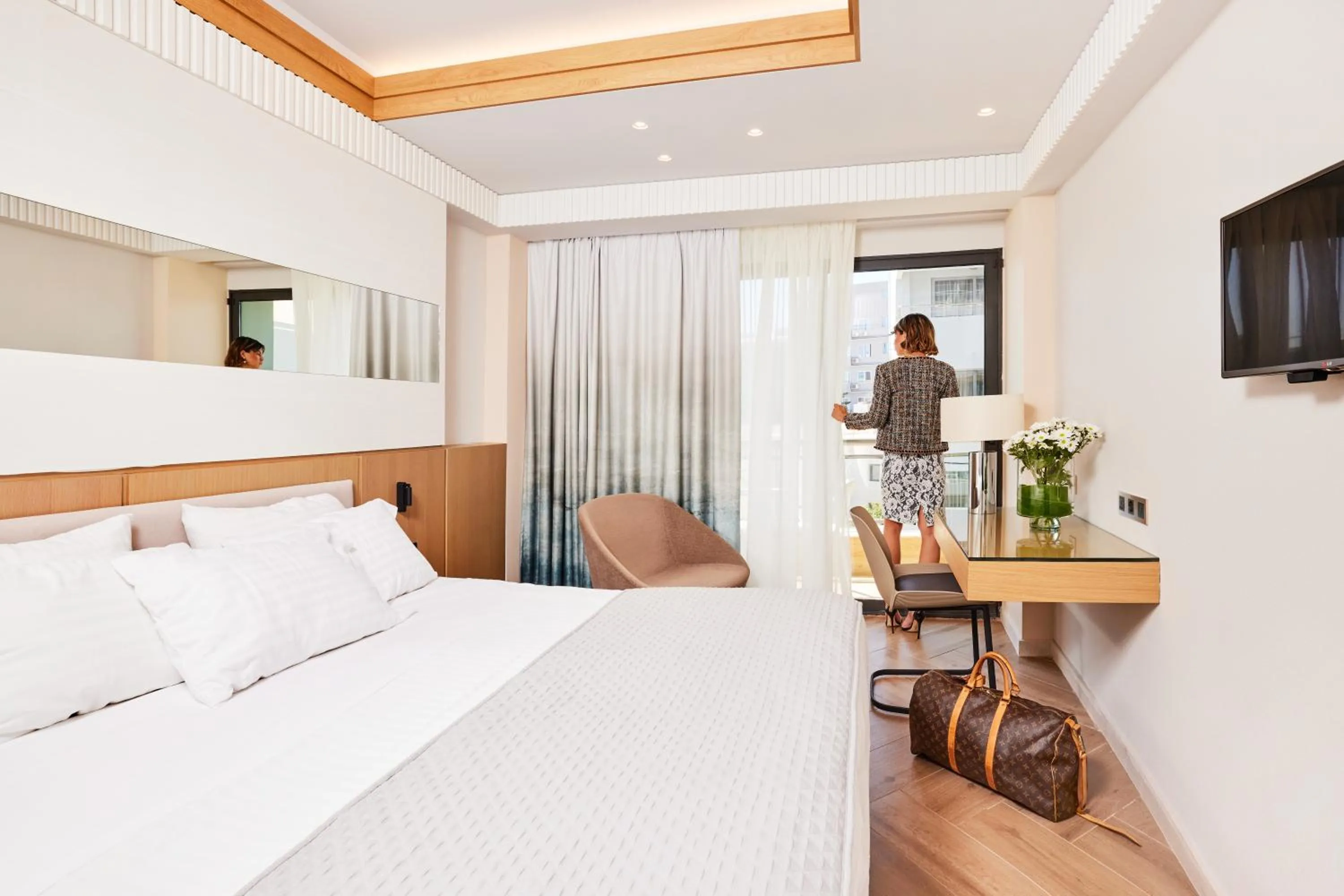 Bedroom in Mediterranean Hotel