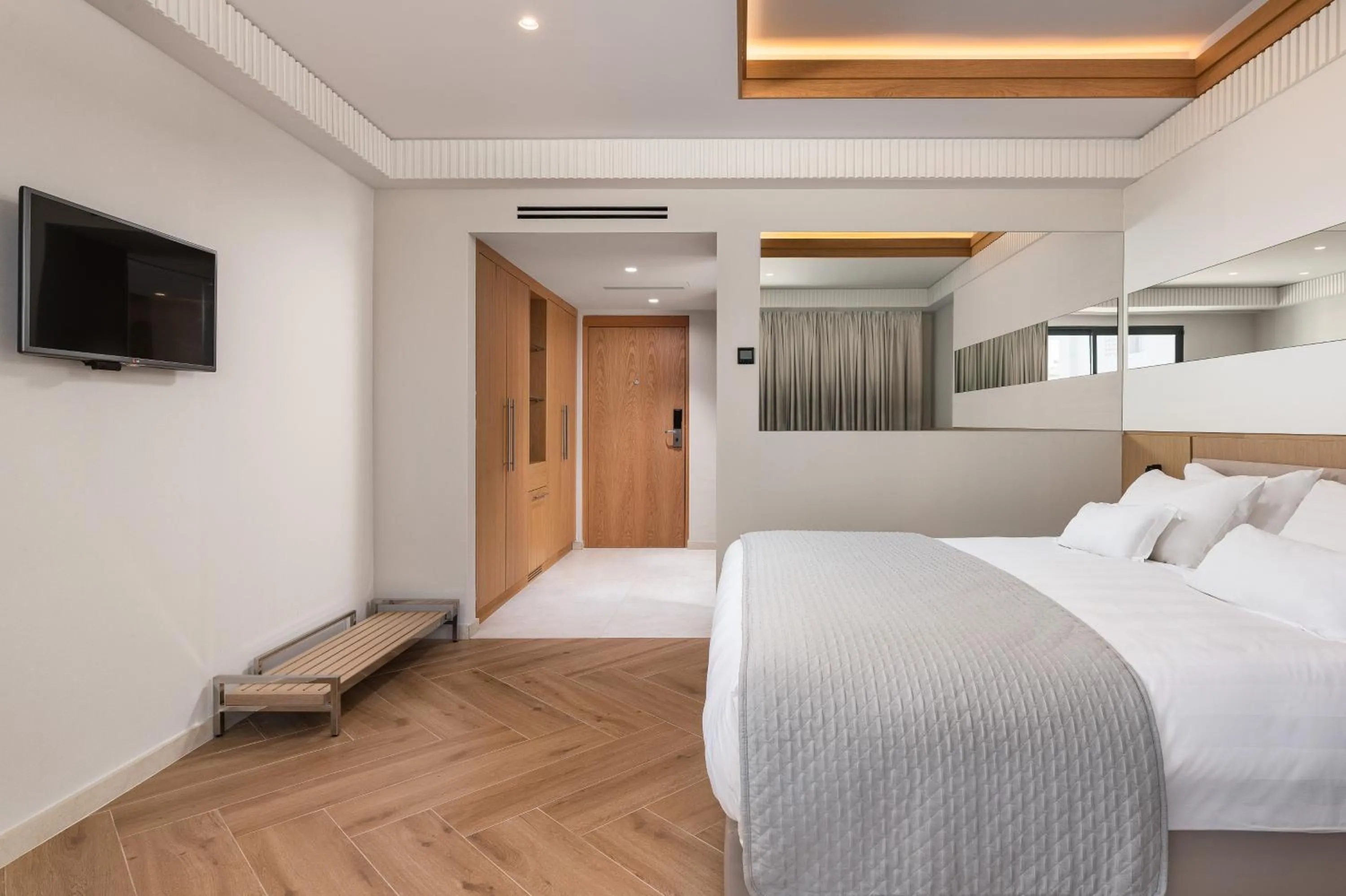 Bedroom in Mediterranean Hotel