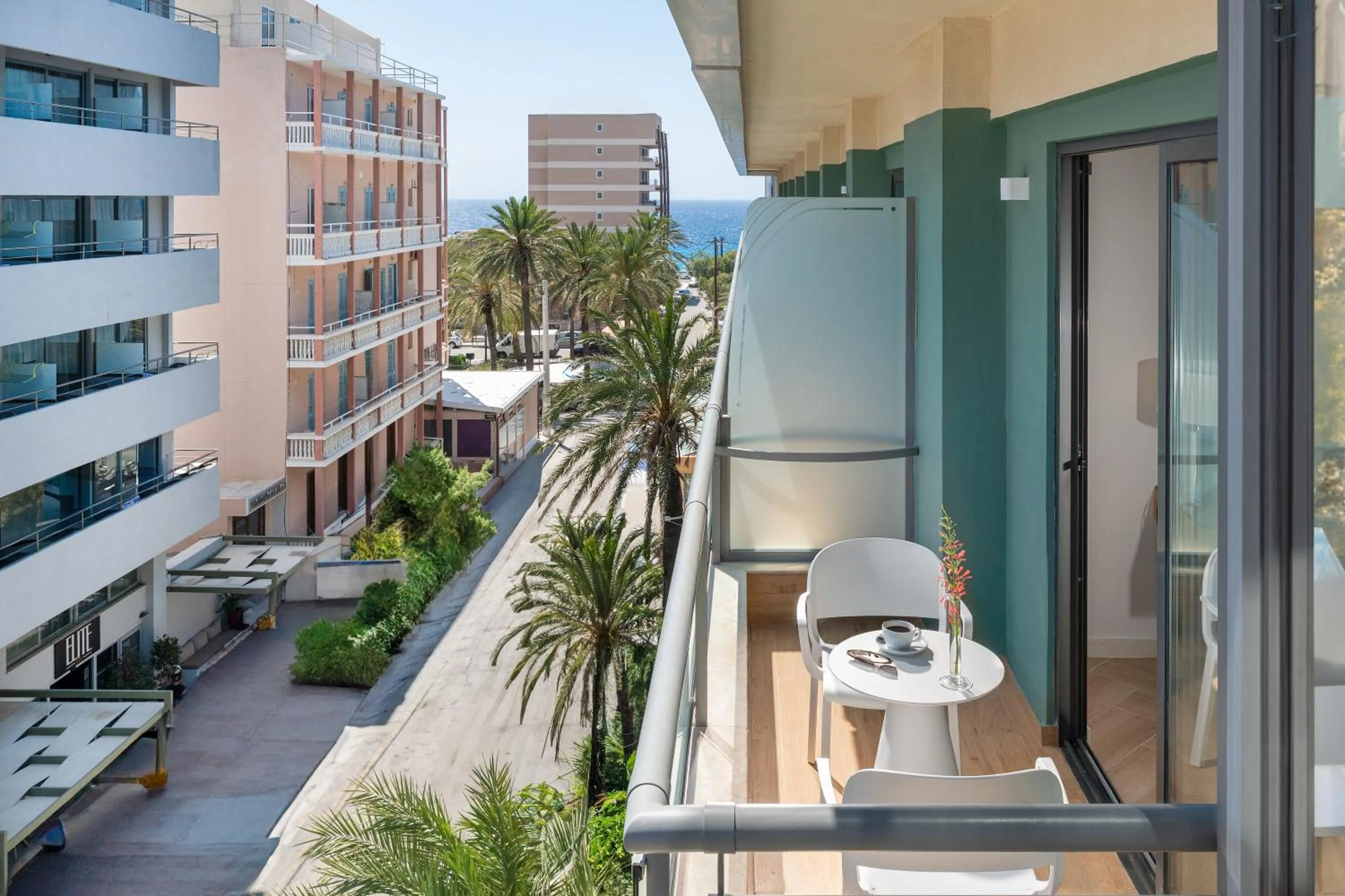 Street view in Mediterranean Hotel