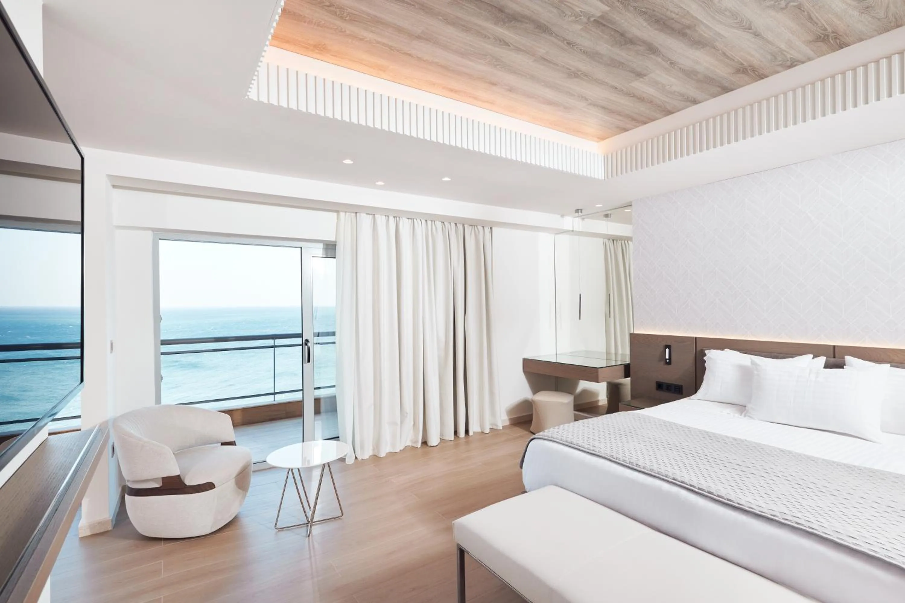 Bed in Mediterranean Hotel