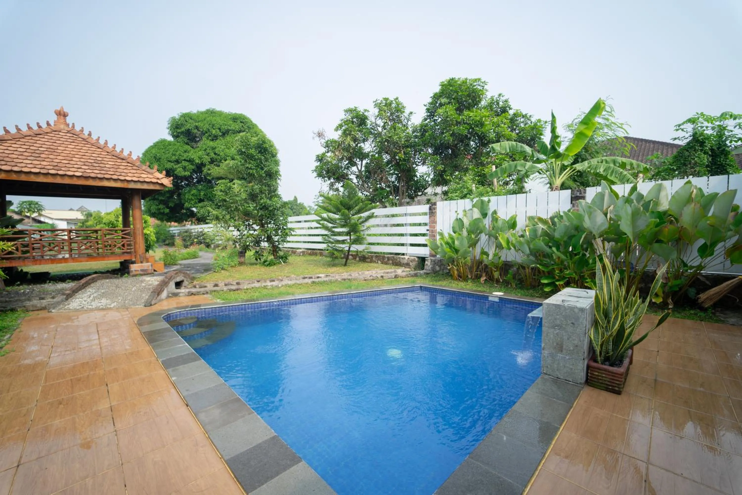 Day in Villa Sawah Prambanan