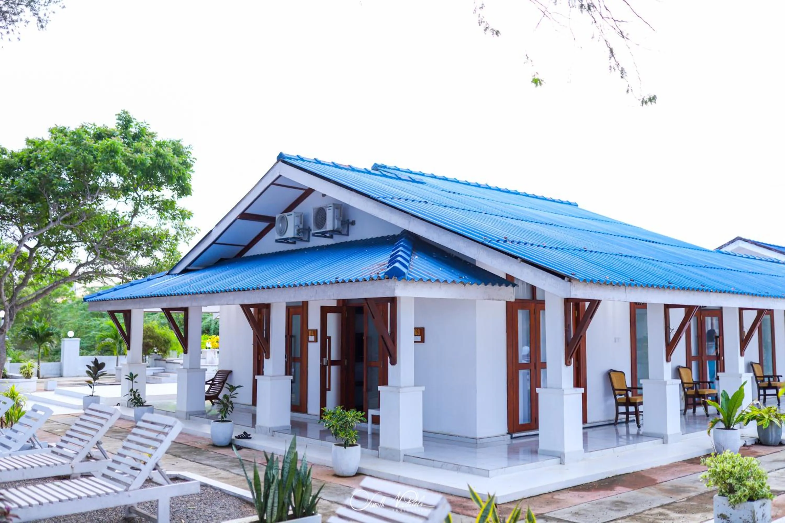 Property building in Ceylonta Beach Resort and Spa