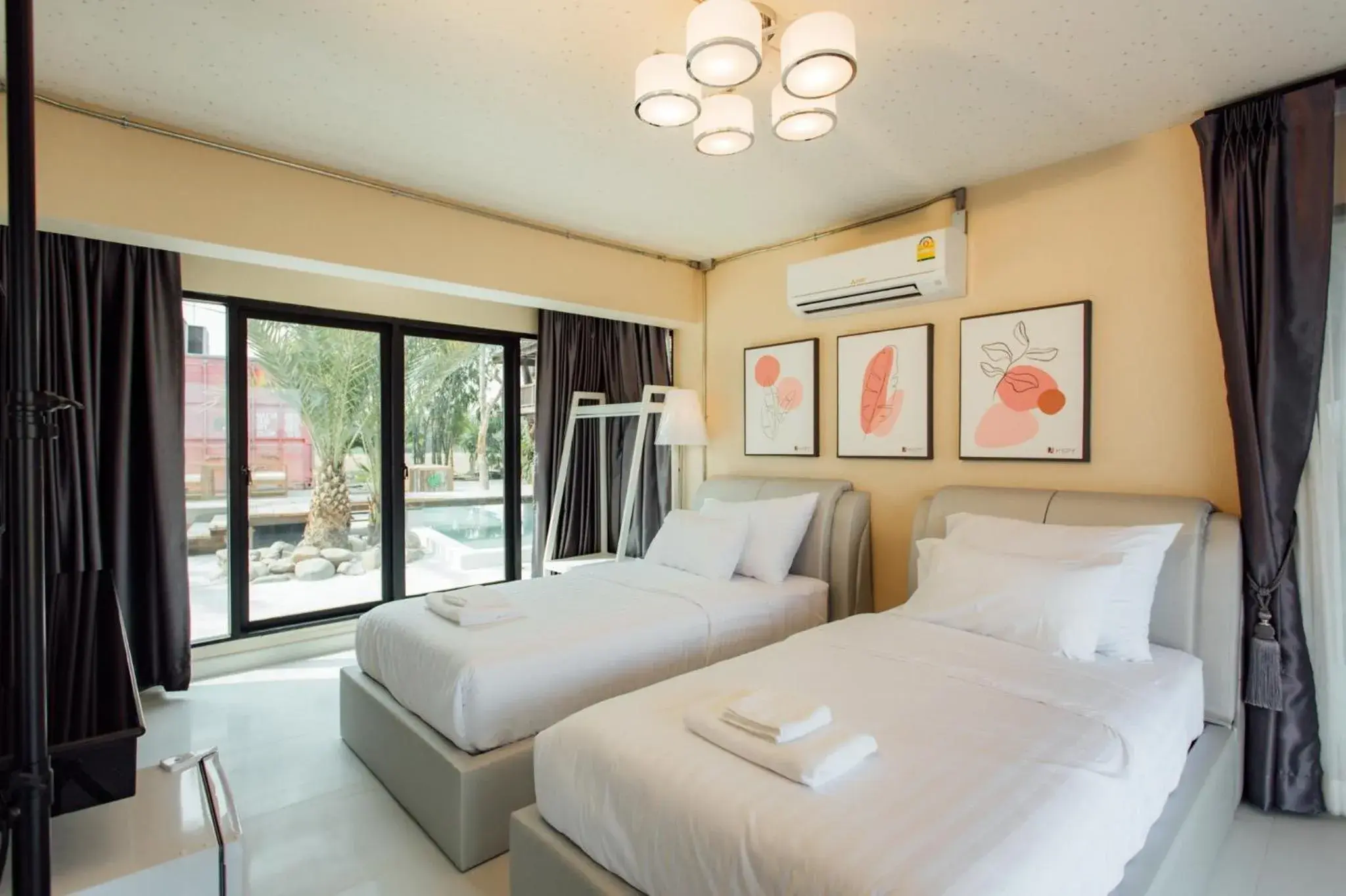 Deluxe Twin Room in KEPT Cabana เคปท์ คาบานา Deluxe Twin Room in KEPT Cabana เคปท์ คาบานา