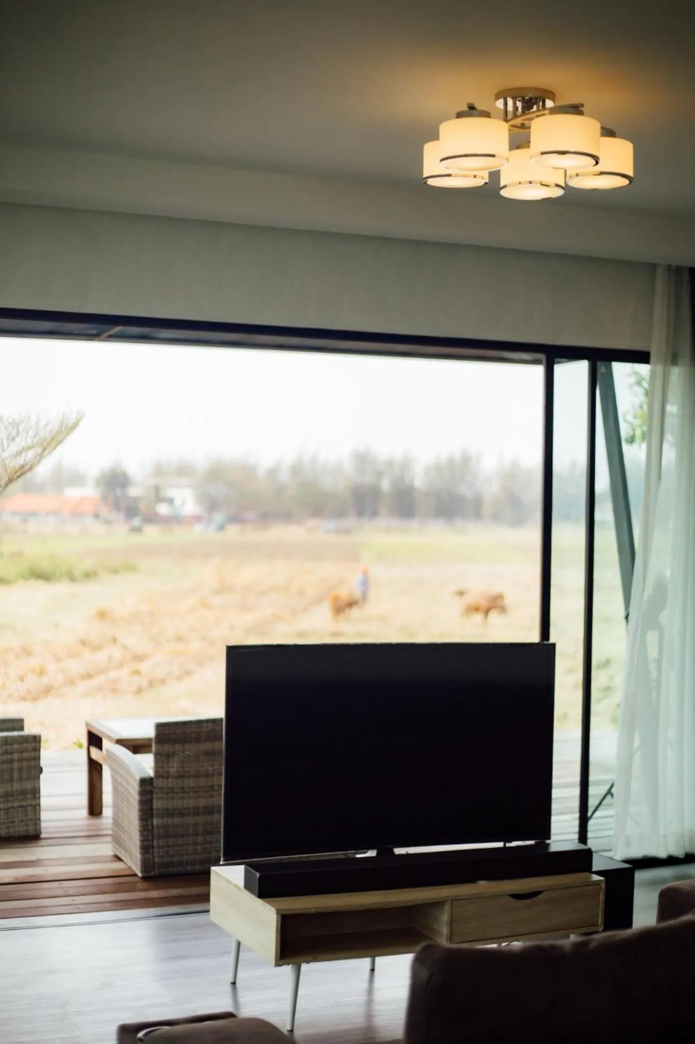 Communal lounge/ TV room in KEPT Cabana เคปท์ คาบานา