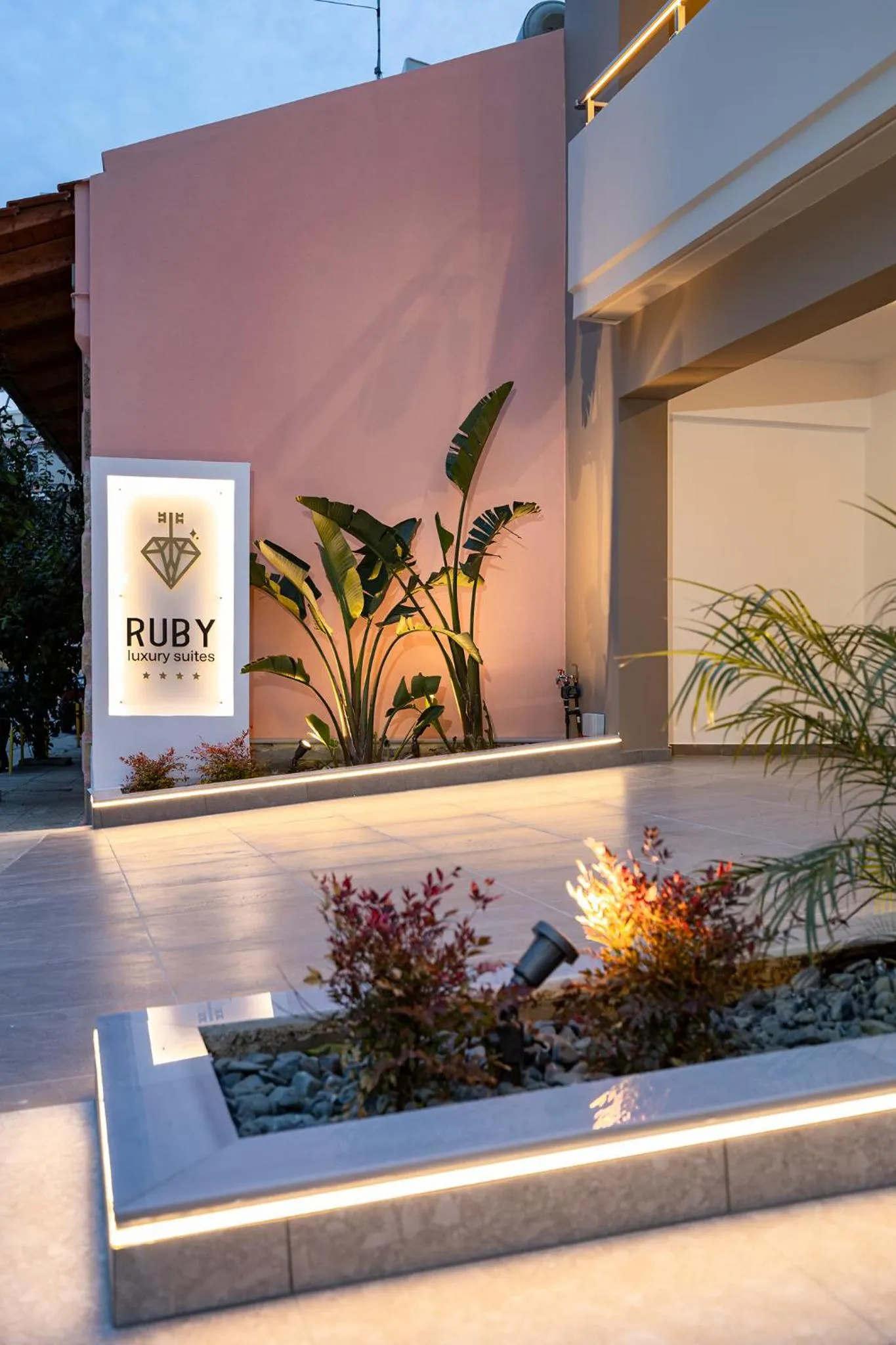 Property building in Ruby Luxury Suites