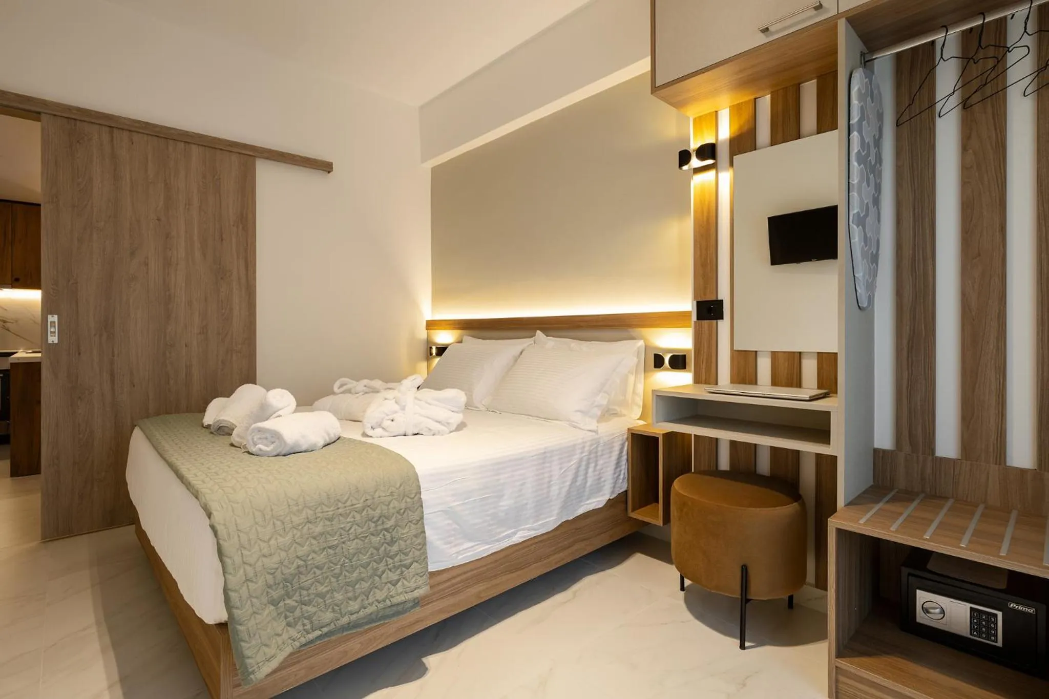 Bed in Ruby Luxury Suites