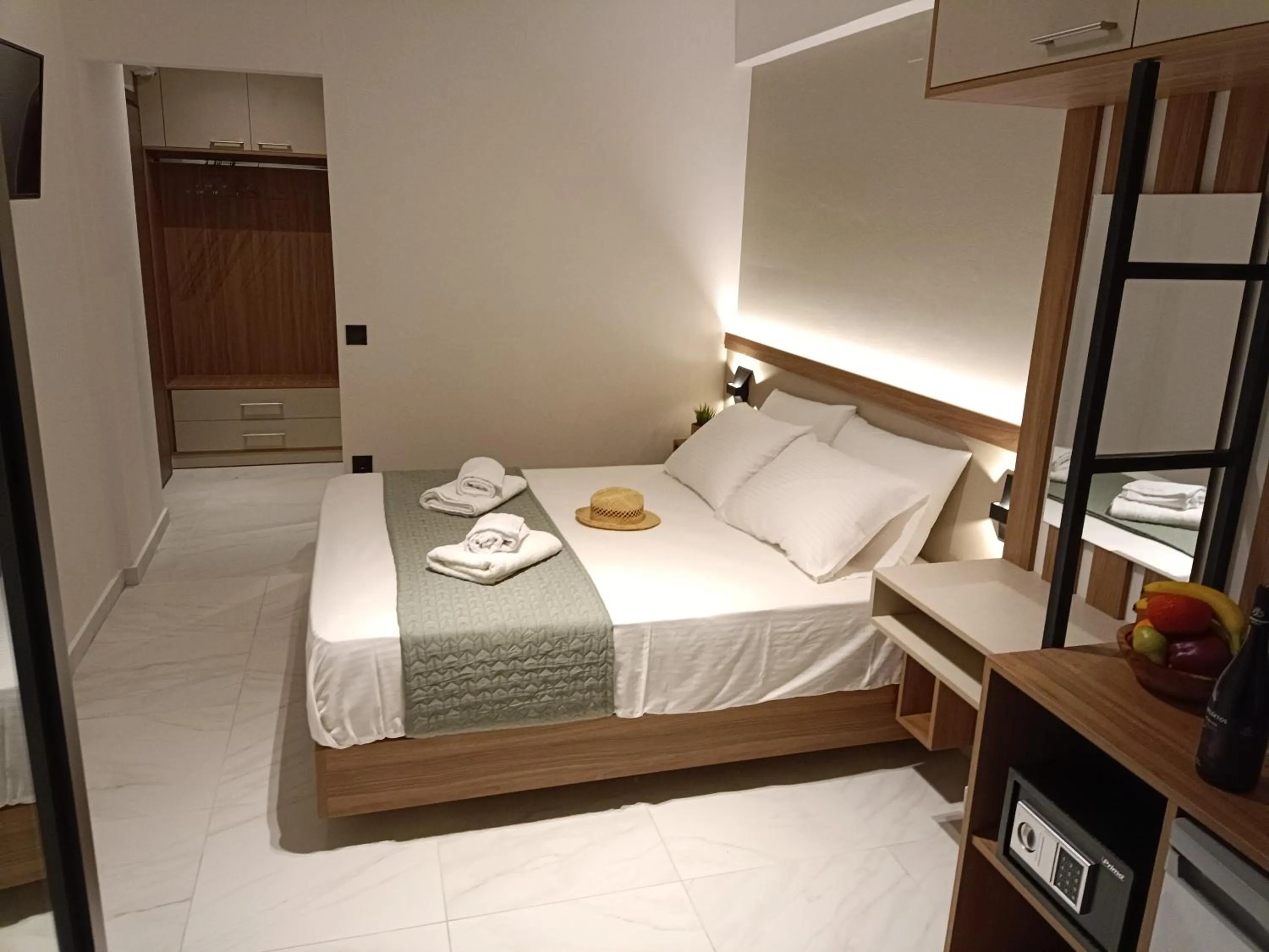 Bed in Ruby Luxury Suites