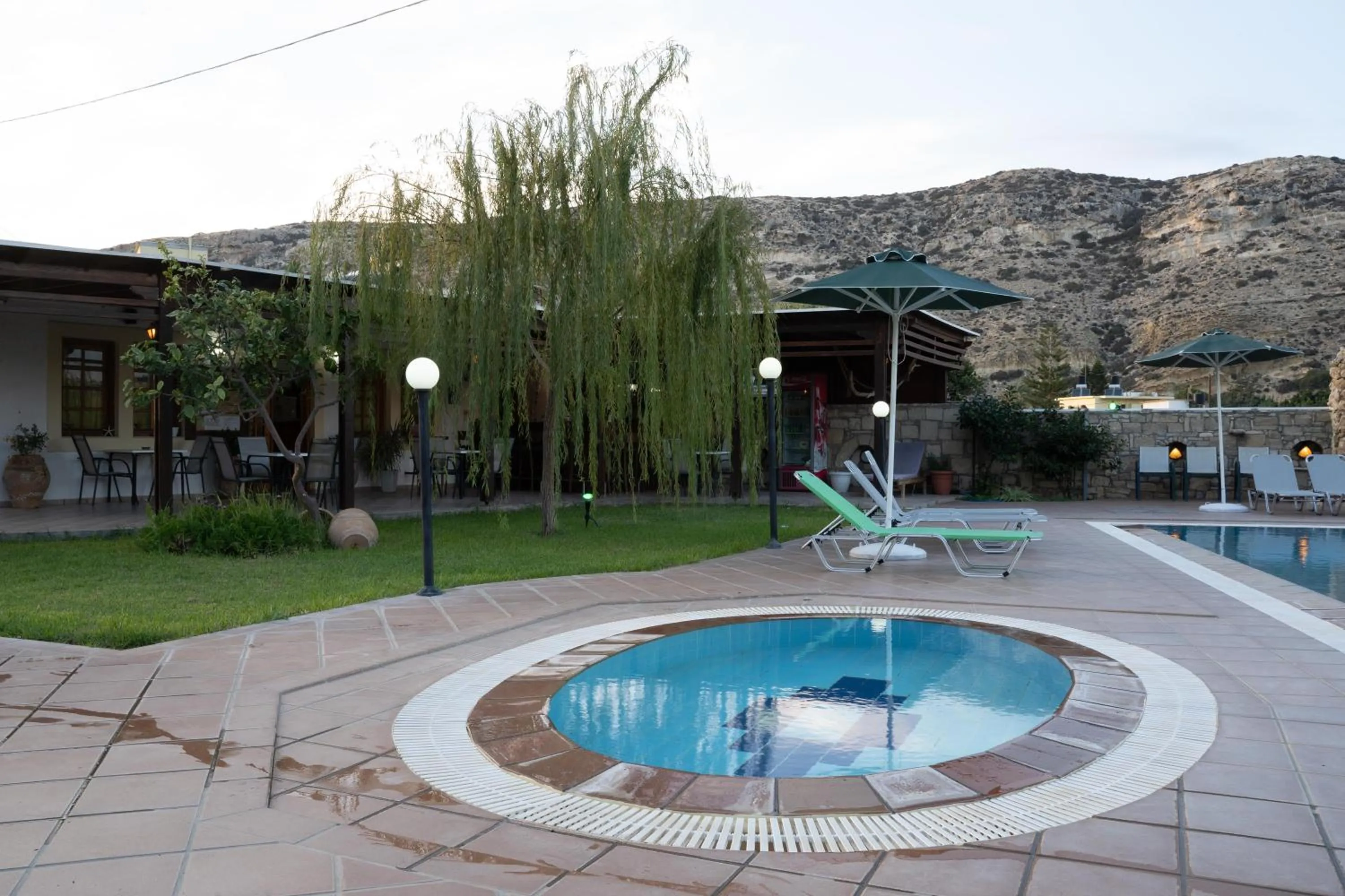 Swimming pool in Dimitris Villa Hotel