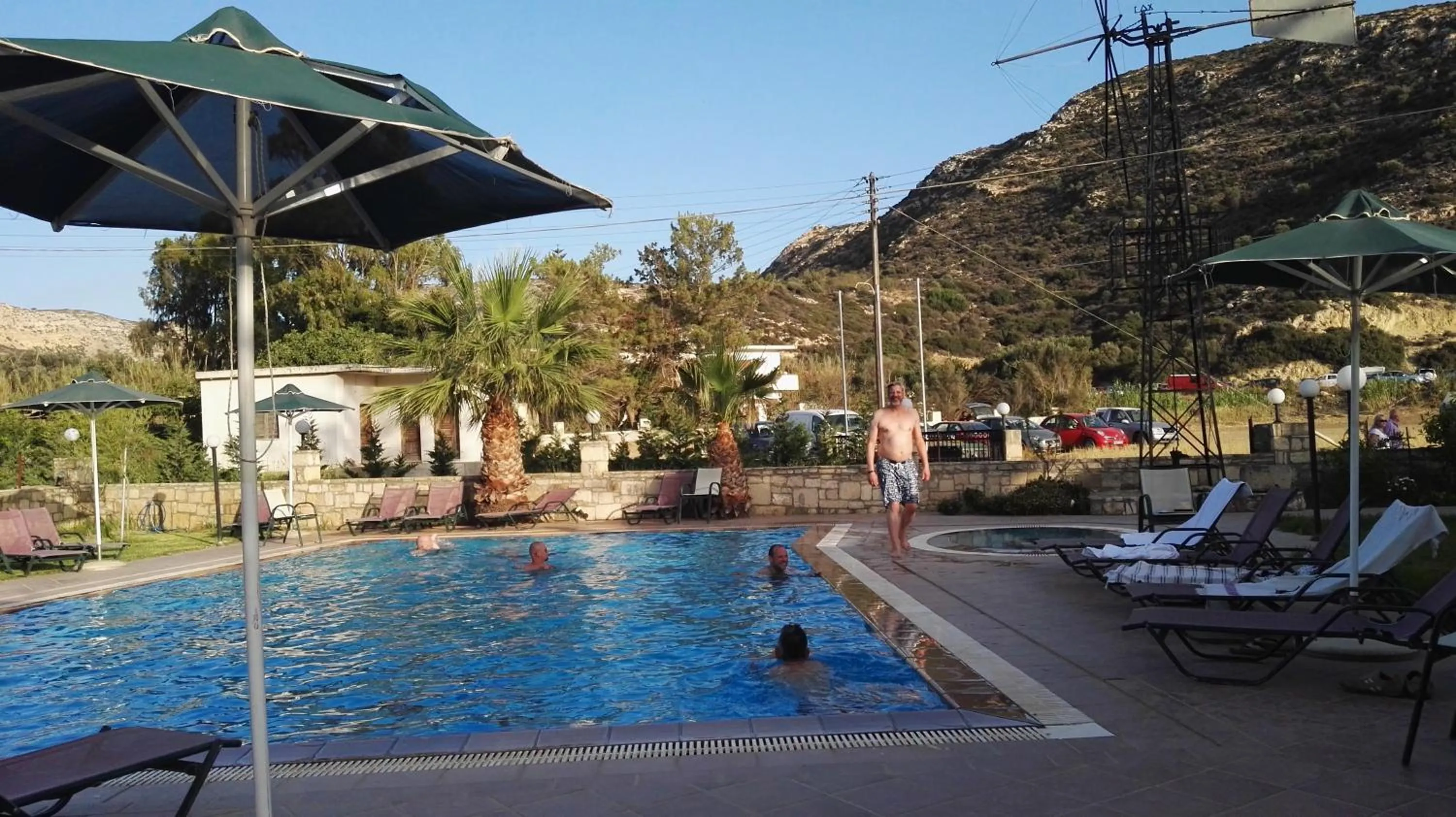 Swimming pool in Dimitris Villa Hotel