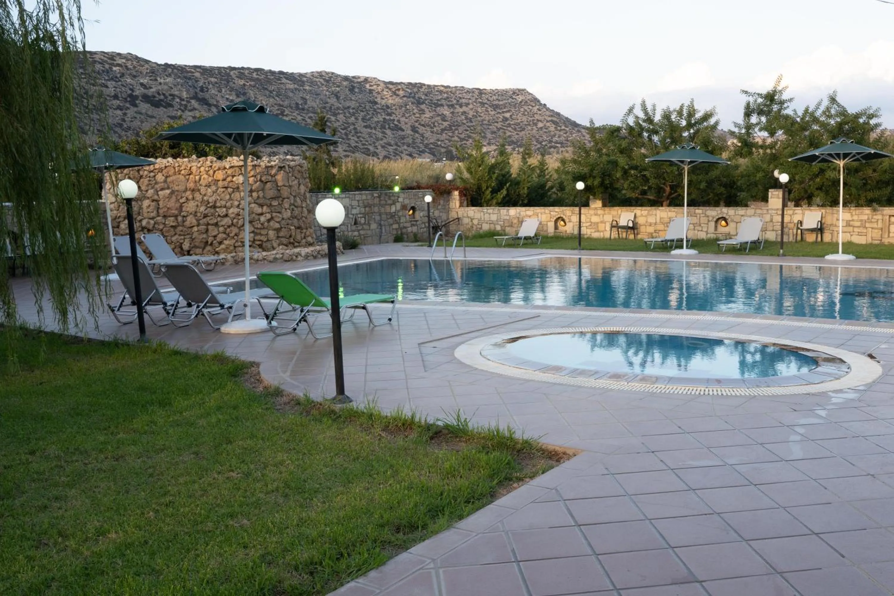 Swimming pool in Dimitris Villa Hotel