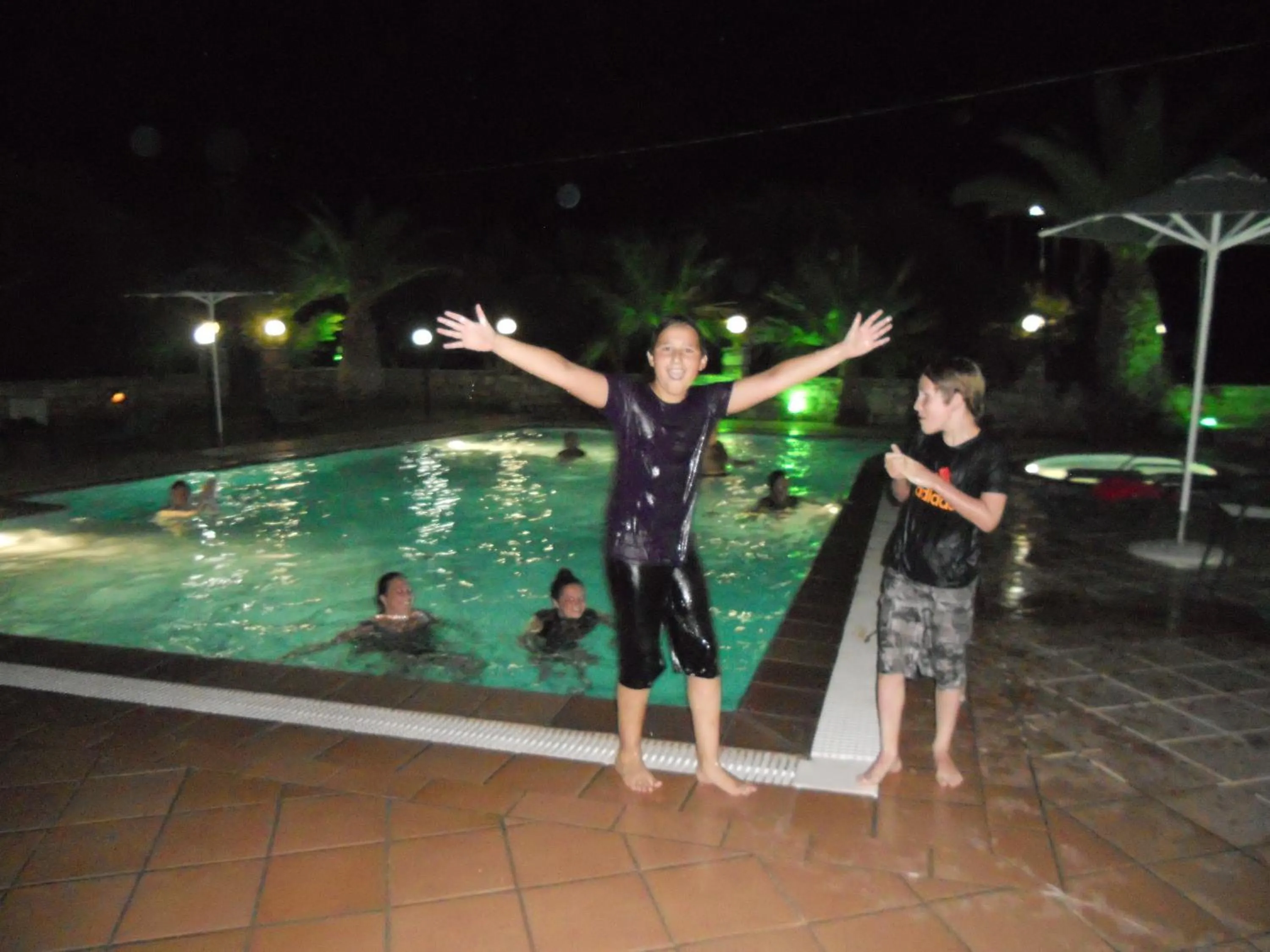 People in Dimitris Villa Hotel