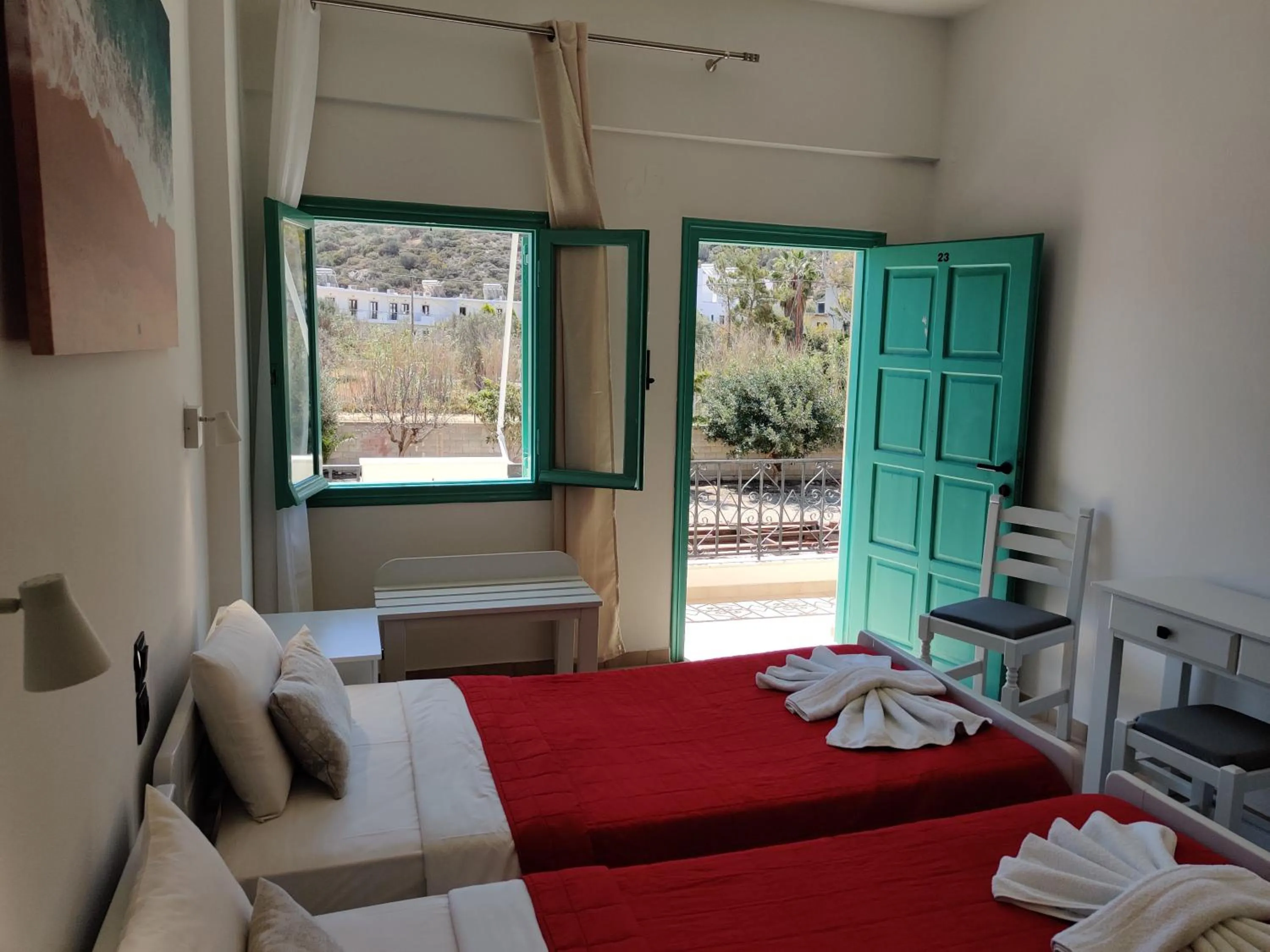 Photo of the whole room, Bed in Dimitris Villa Hotel