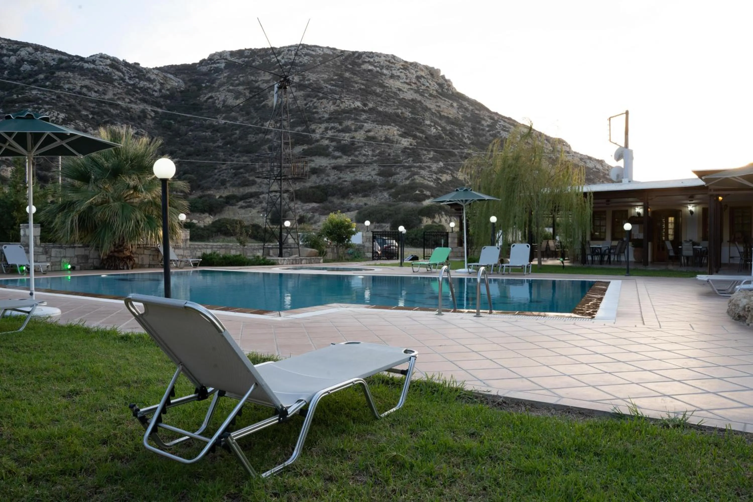 Swimming pool in Dimitris Villa Hotel