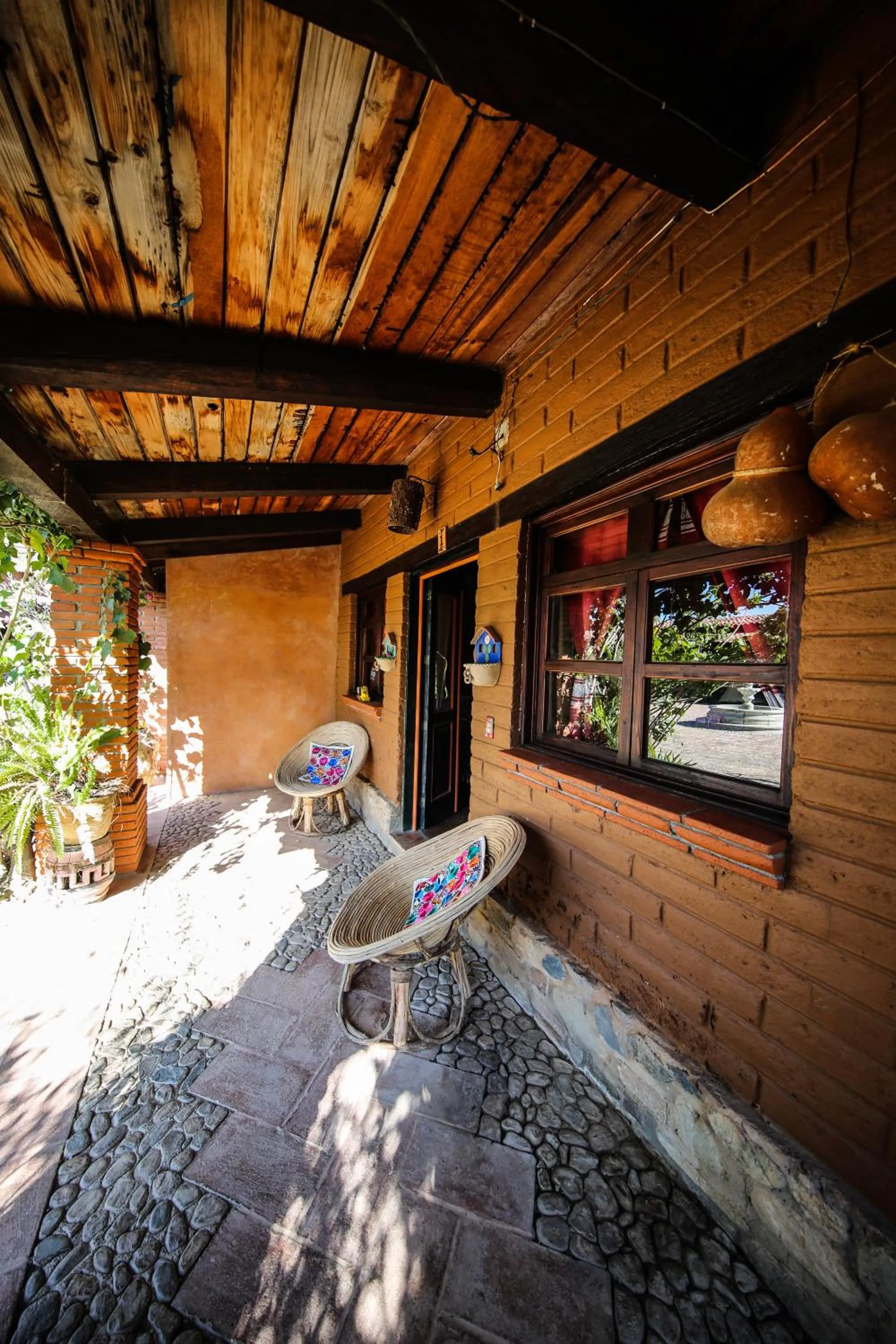Patio in Huayápam Yù'ú Lodge