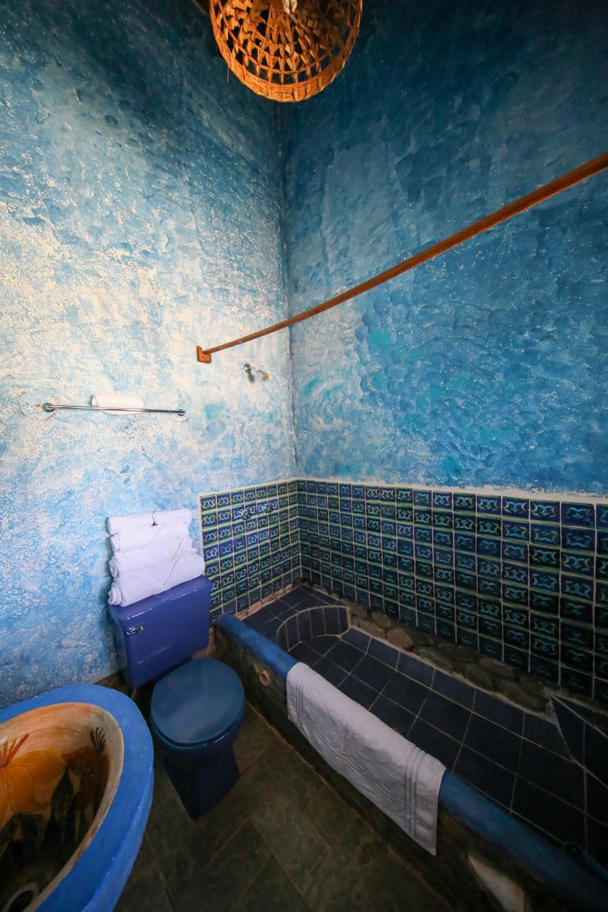 Bathroom in Huayápam Yù'ú Lodge