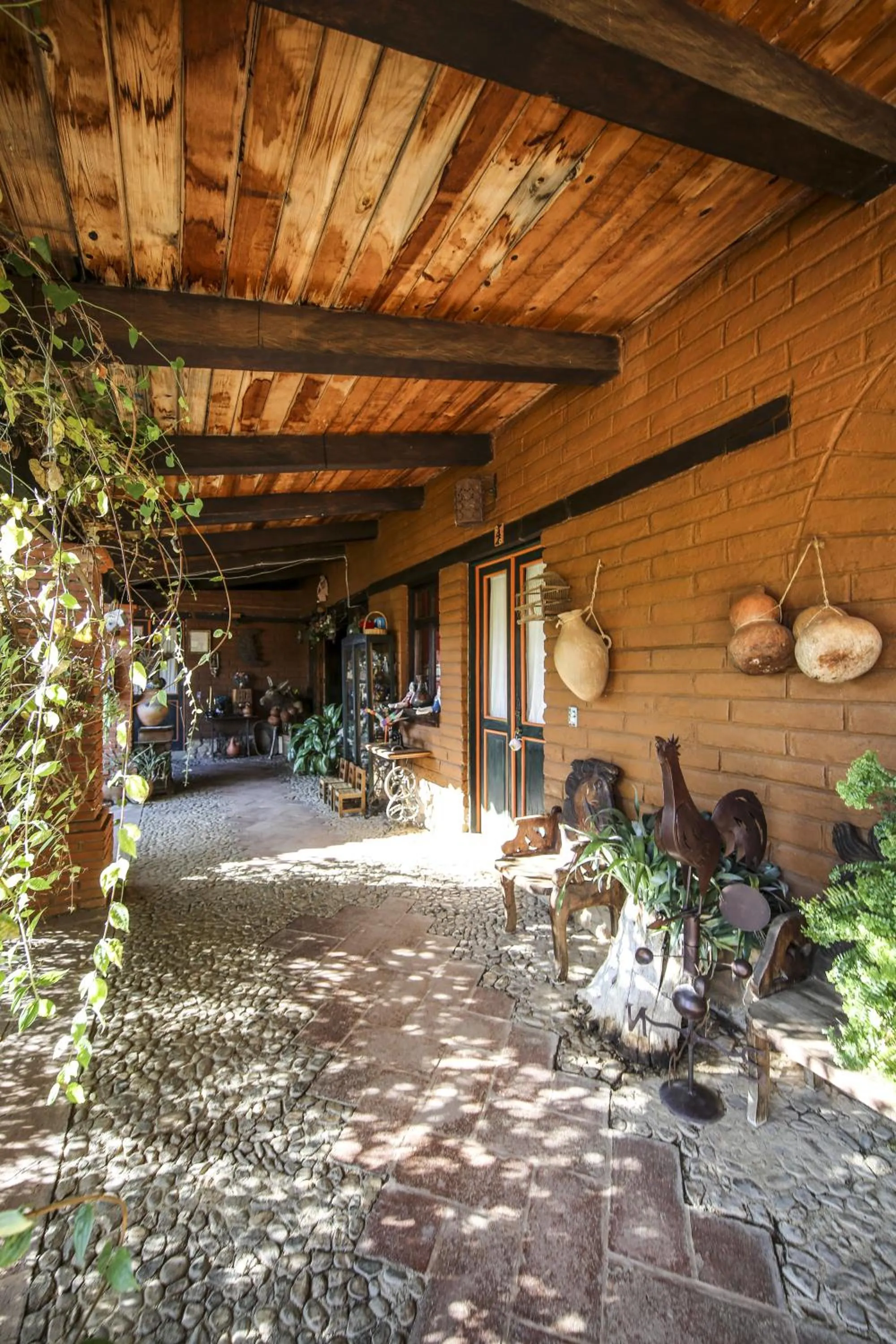 Patio in Huayápam Yù'ú Lodge