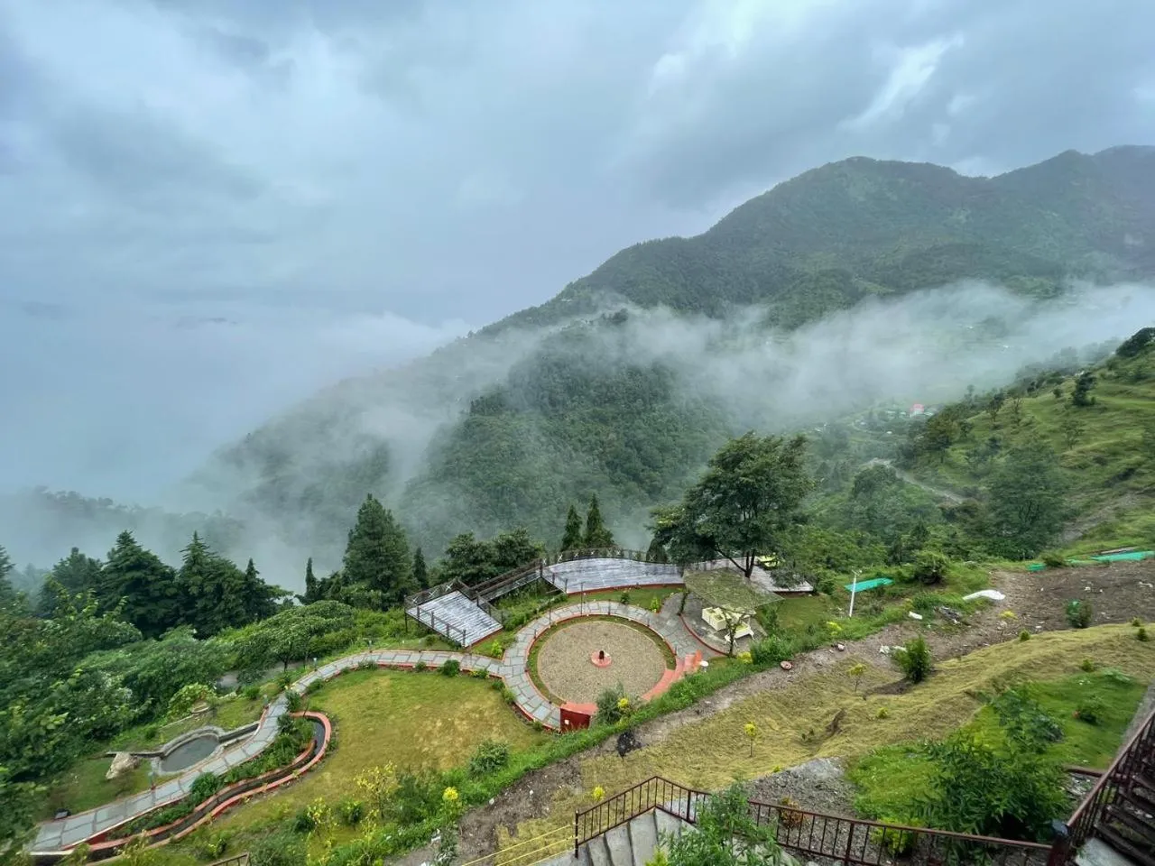 View (from property/room) in Atulyam, Pangot