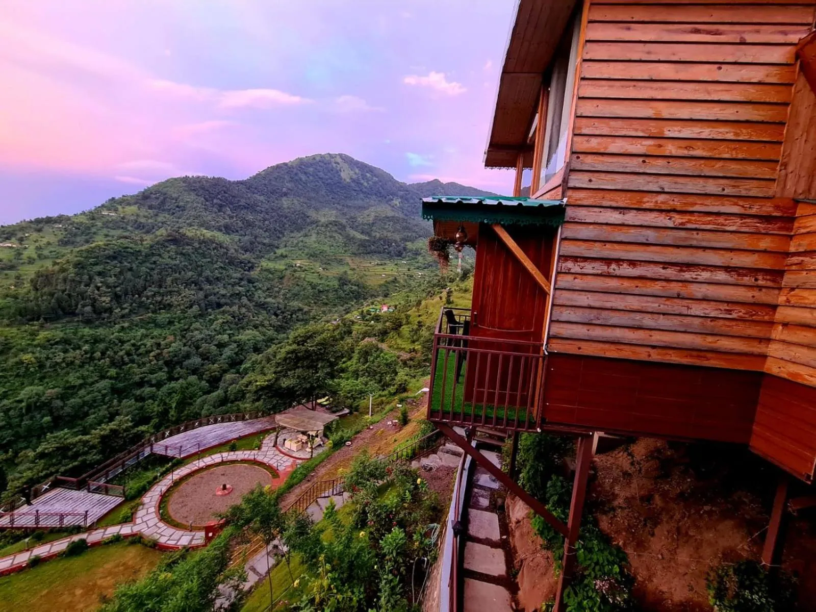 View (from property/room) in Atulyam, Pangot