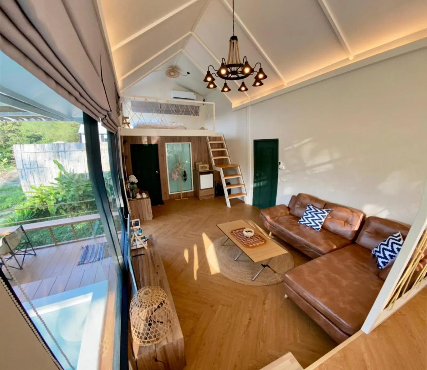 Living room in Baan Nai Baan Nok Resort