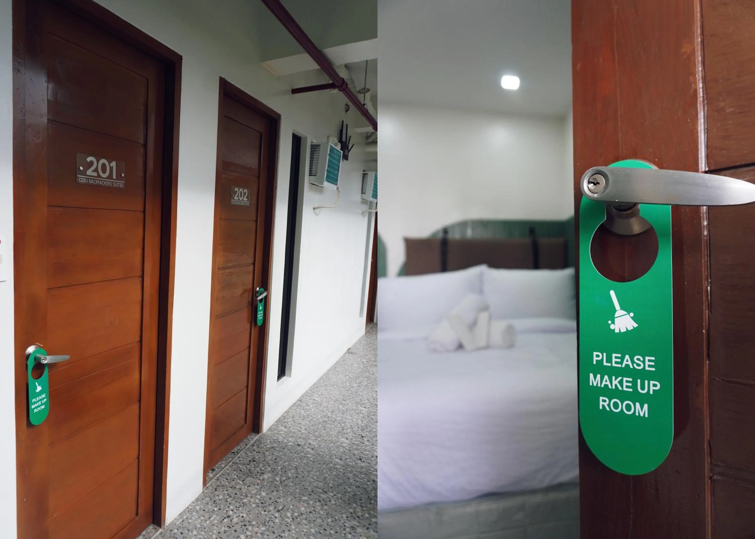 Bed in Cebu Backpackers Hostel