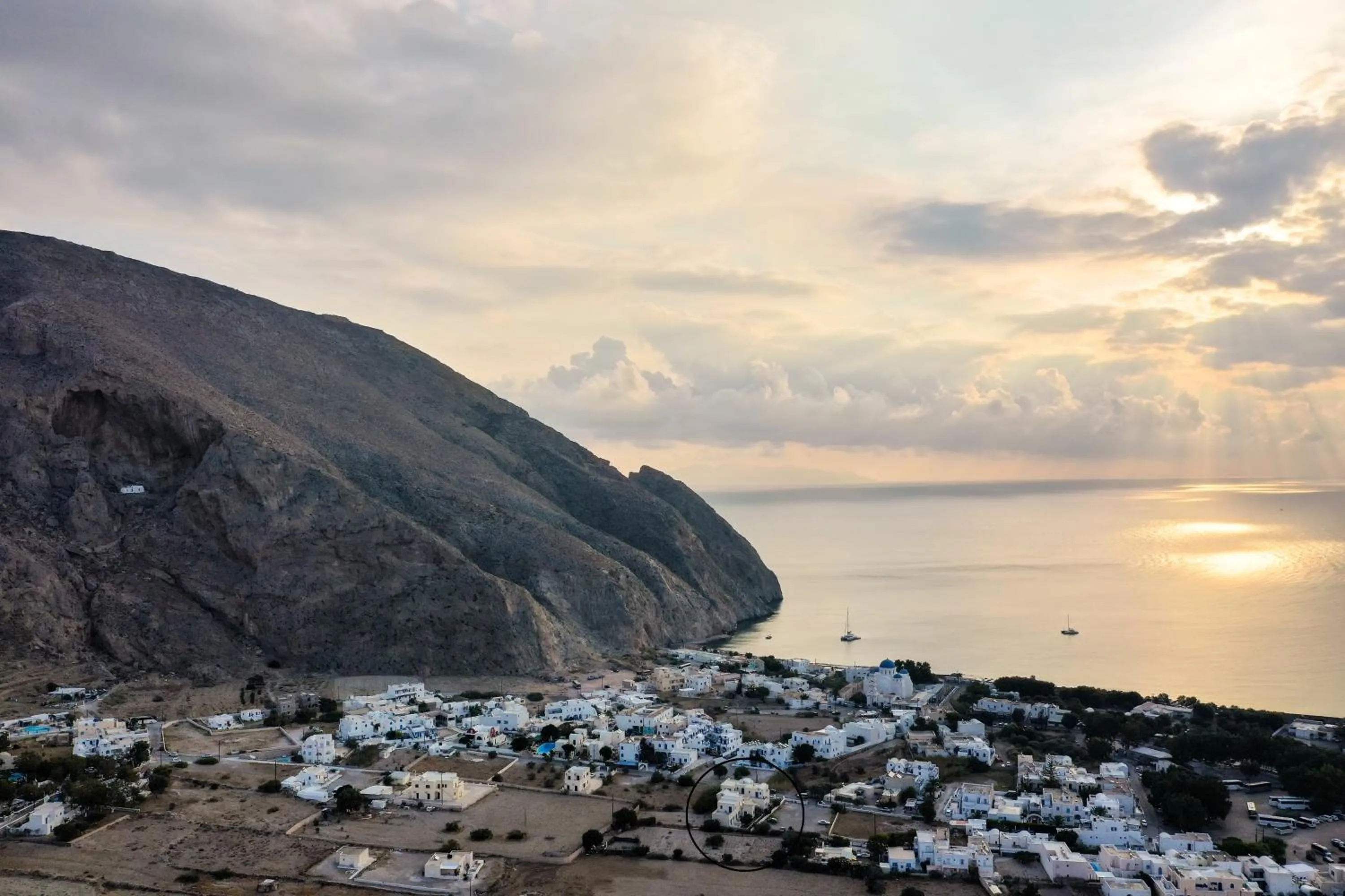 Bird's eye view in Irigeneia Hotel