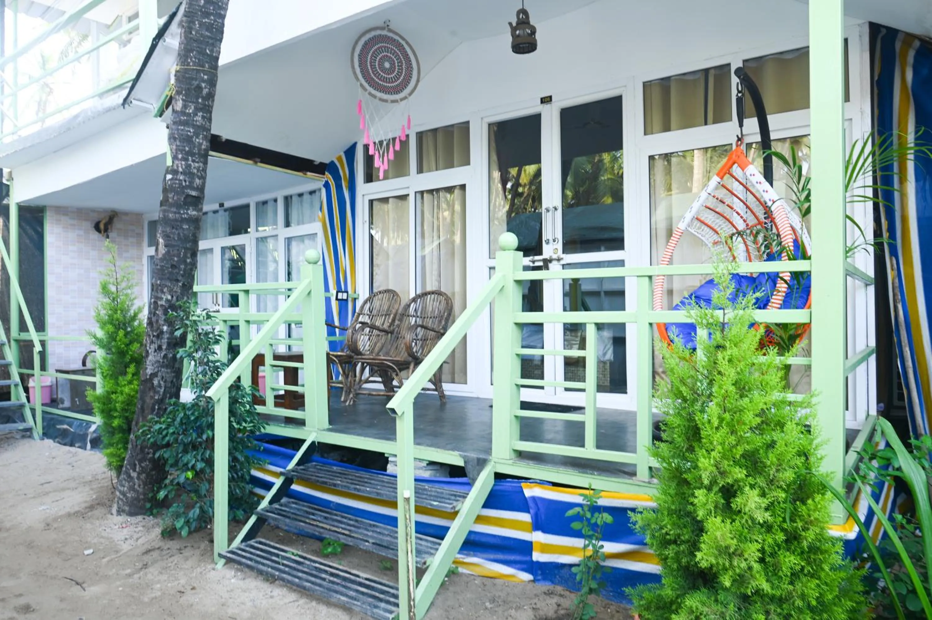 Garden in SUNBATH beach EXOTICA