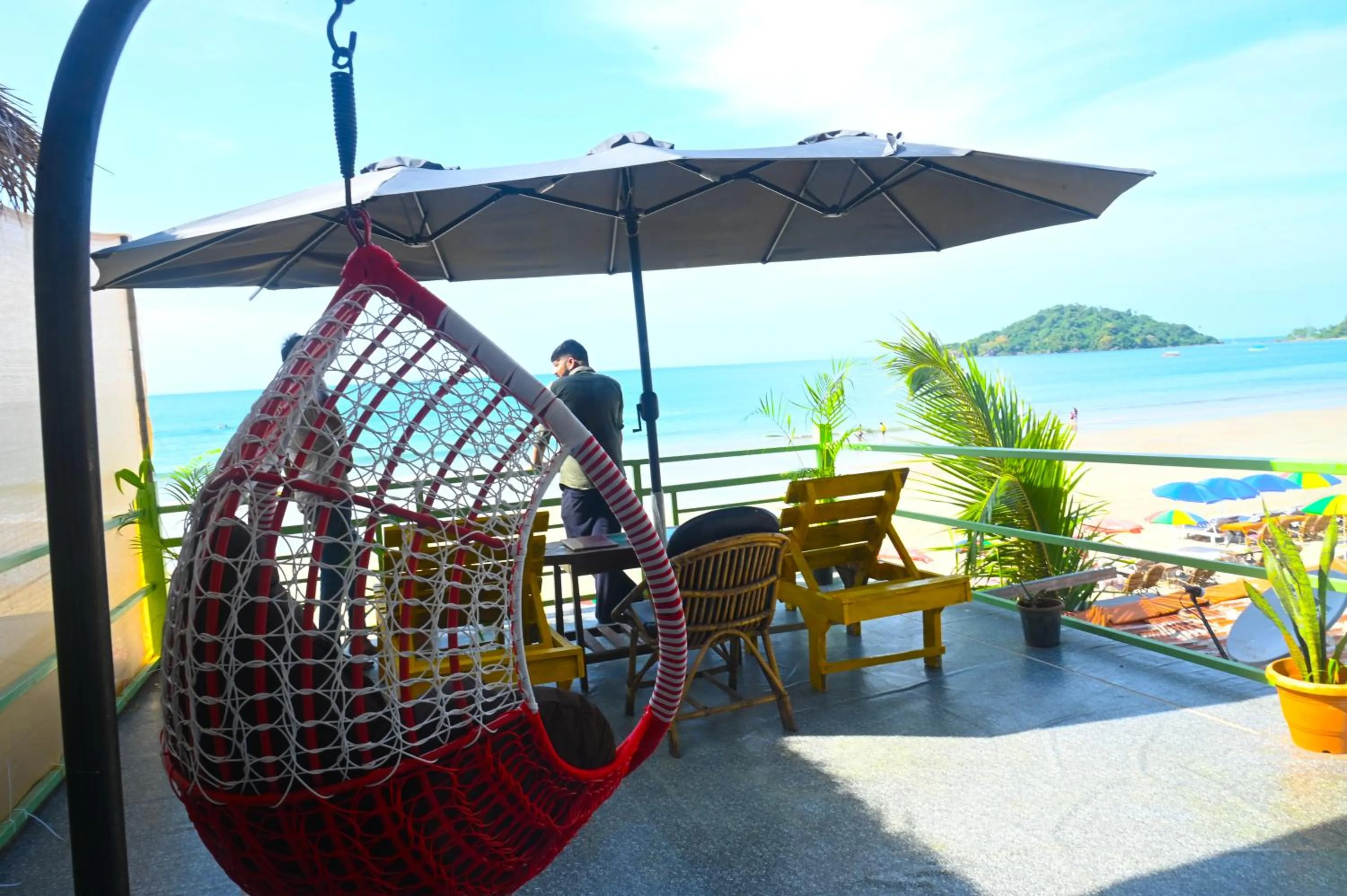 Natural landscape in SUNBATH beach EXOTICA